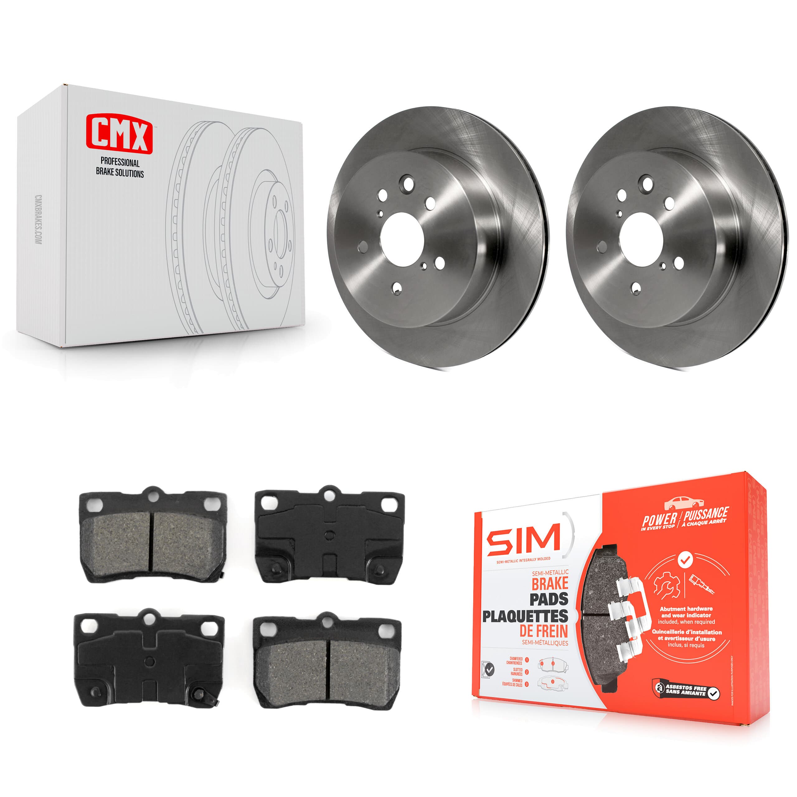 Transit Auto - K8S-101863 - Rear Disc Brake Kits image 1
