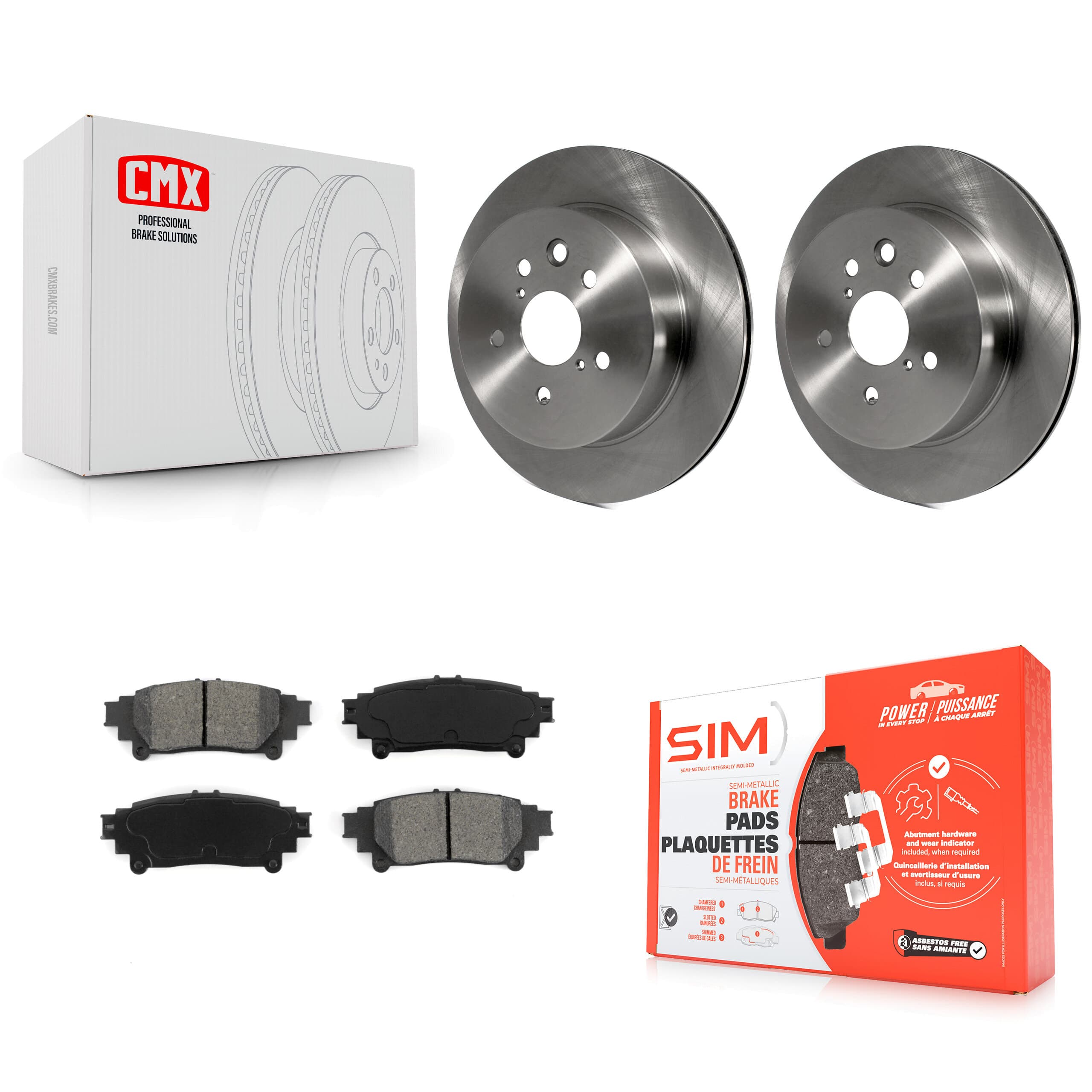Transit Auto - K8S-101864 - Rear Disc Brake Kits image 1