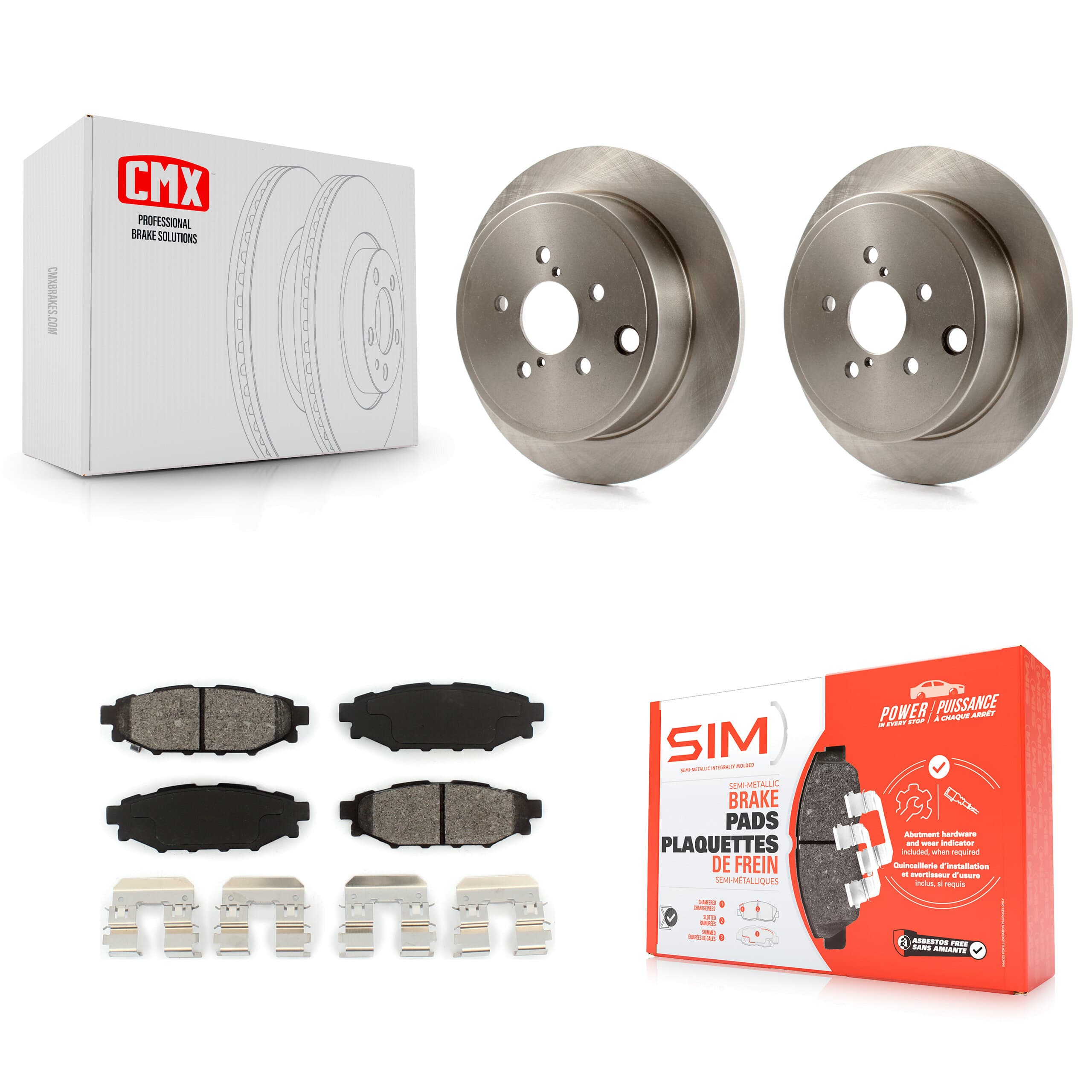 Transit Auto - K8S-101902 - Rear Disc Brake Kits image 1
