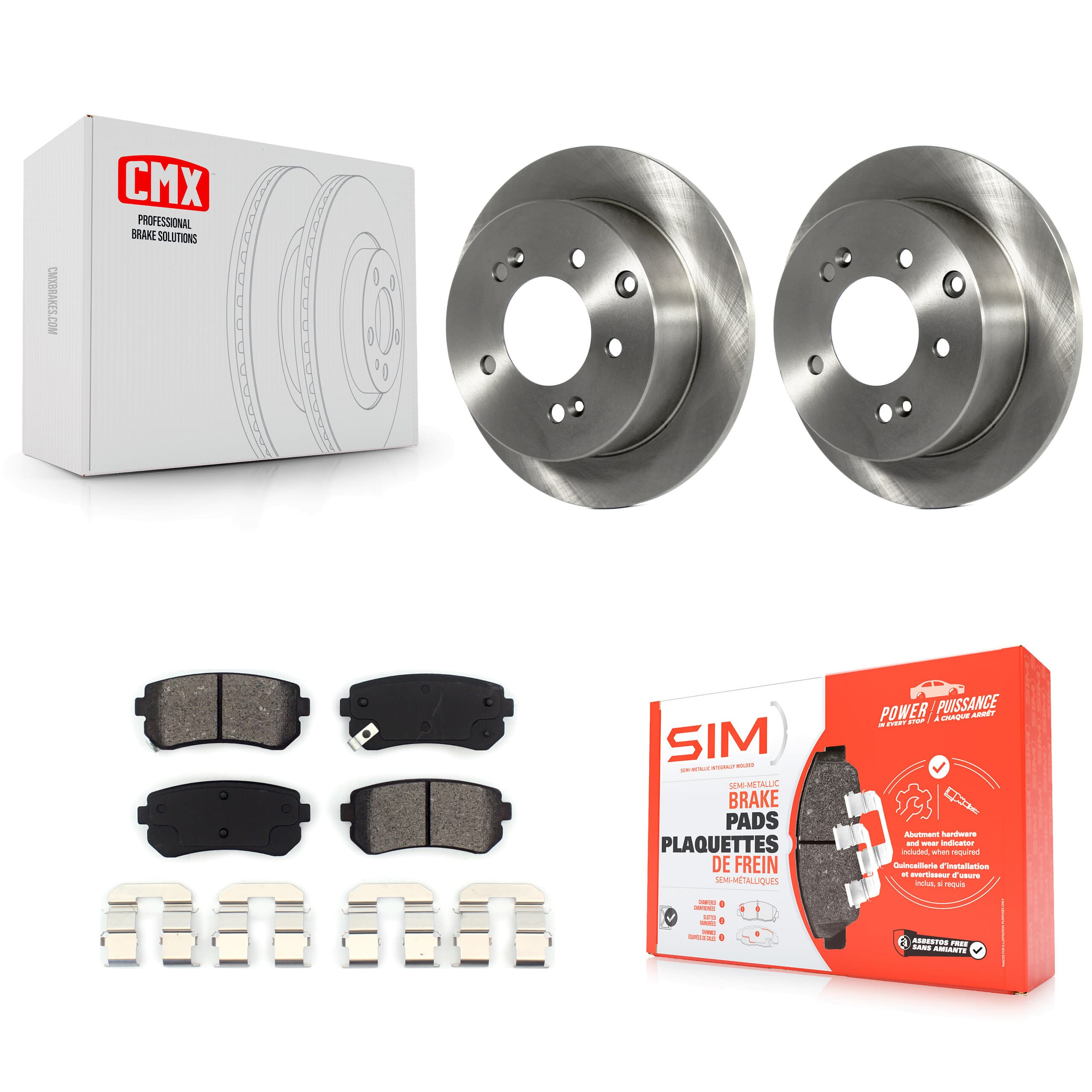 Transit Auto - K8S-101921 - Rear Disc Brake Kits image 1