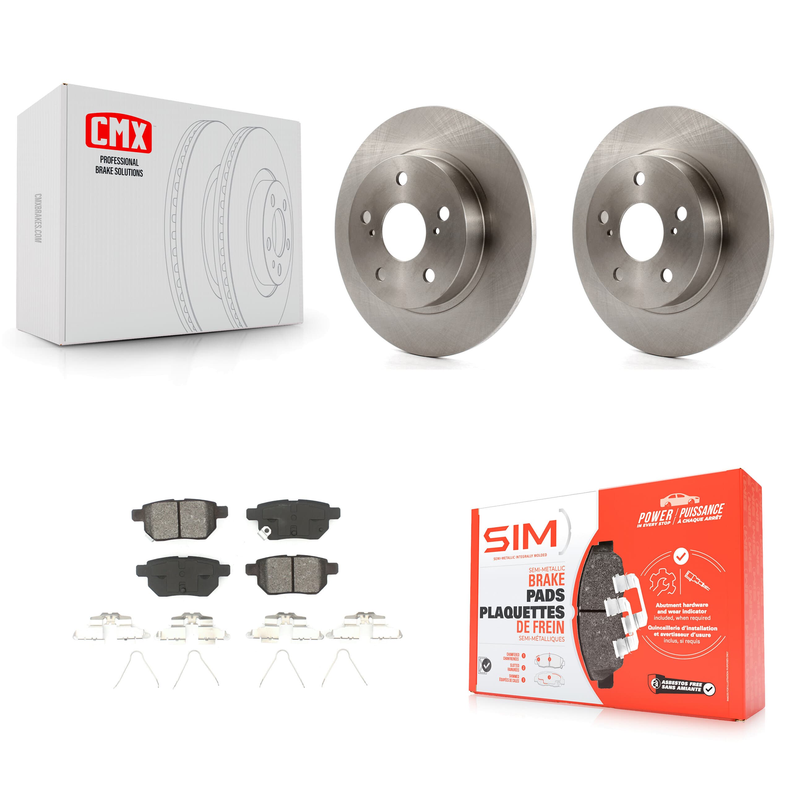 Transit Auto - K8S-101936 - Rear Disc Brake Kits image 1