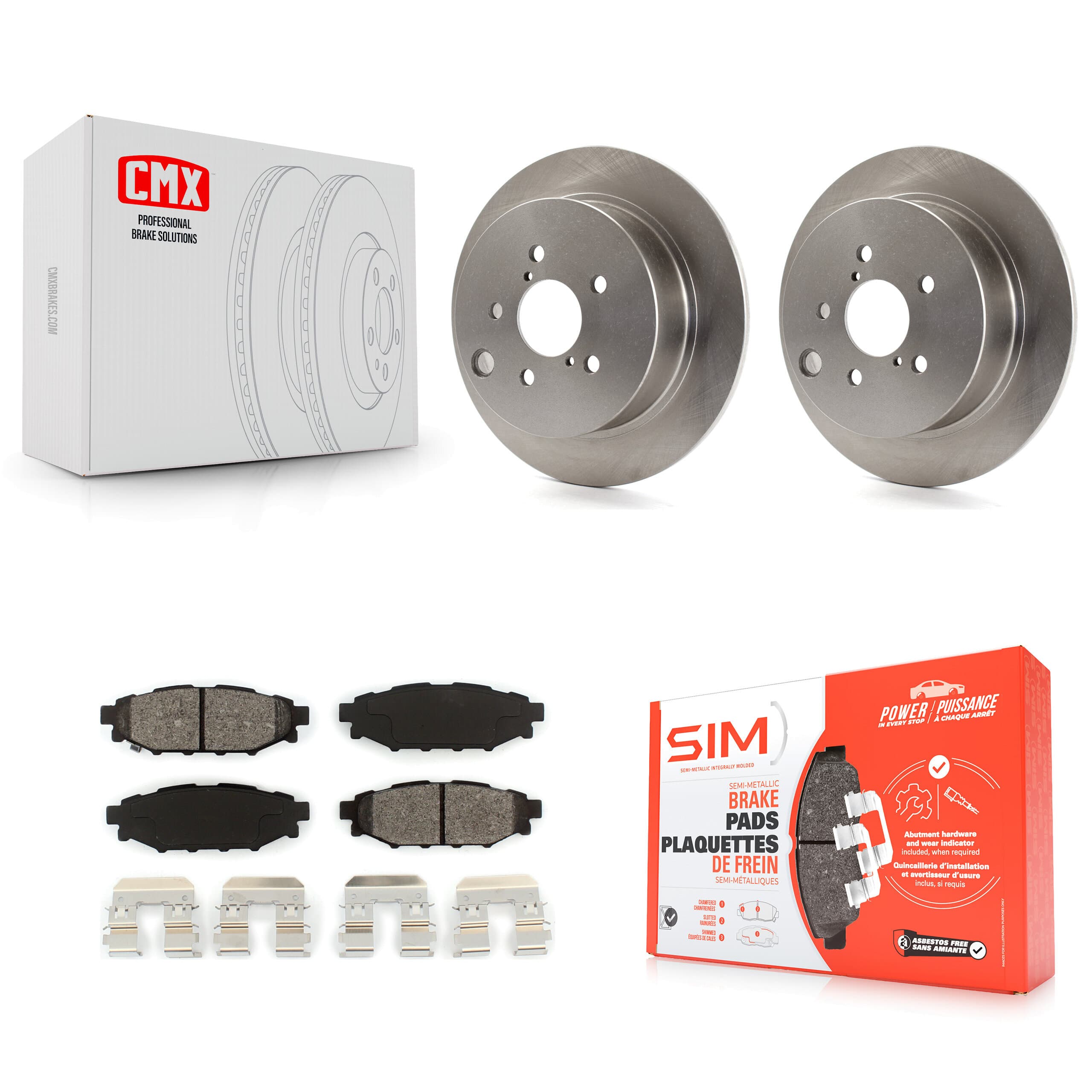 Transit Auto - K8S-101951 - Rear Disc Brake Kits image 1