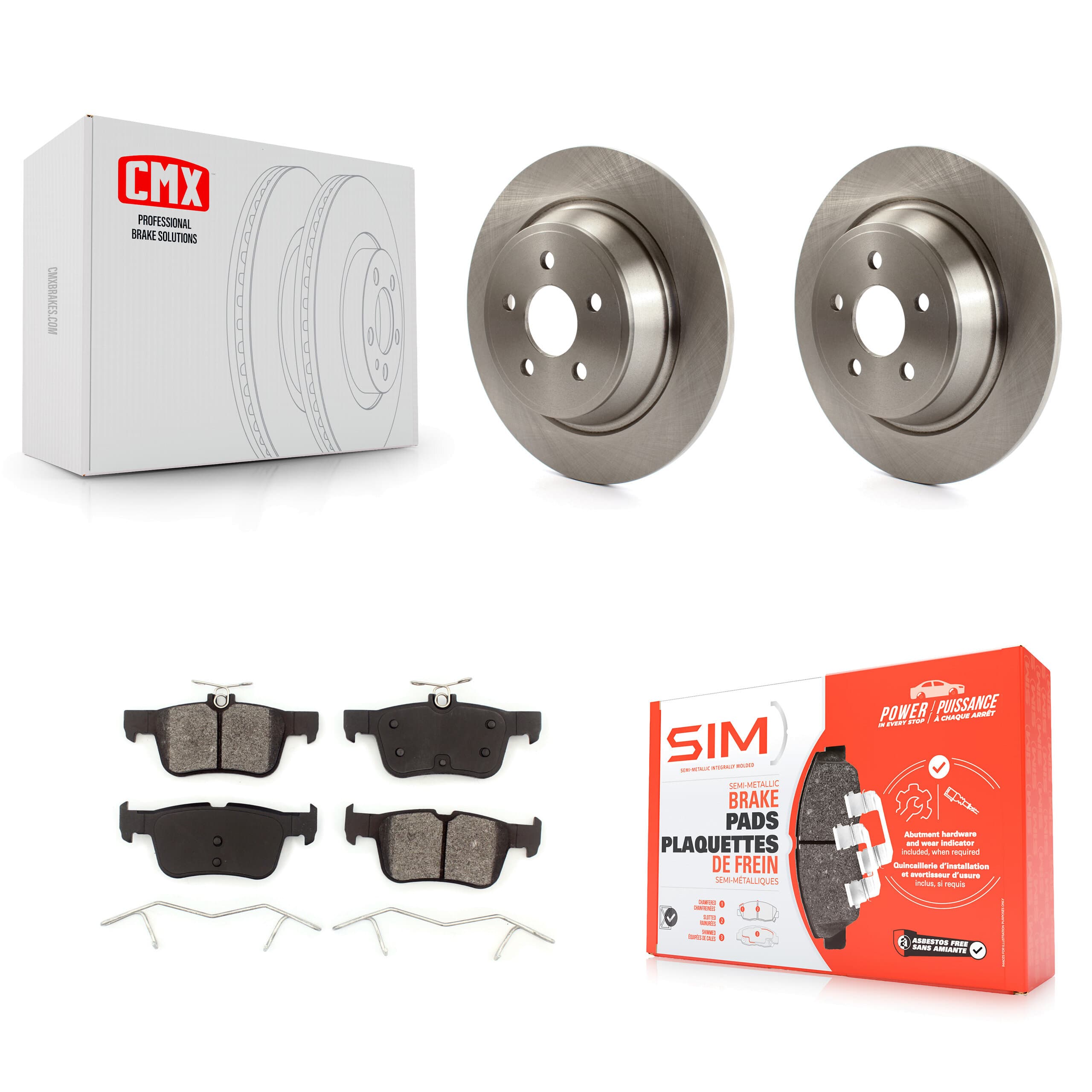 Transit Auto - K8S-101978 - Rear Disc Brake Kits image 1
