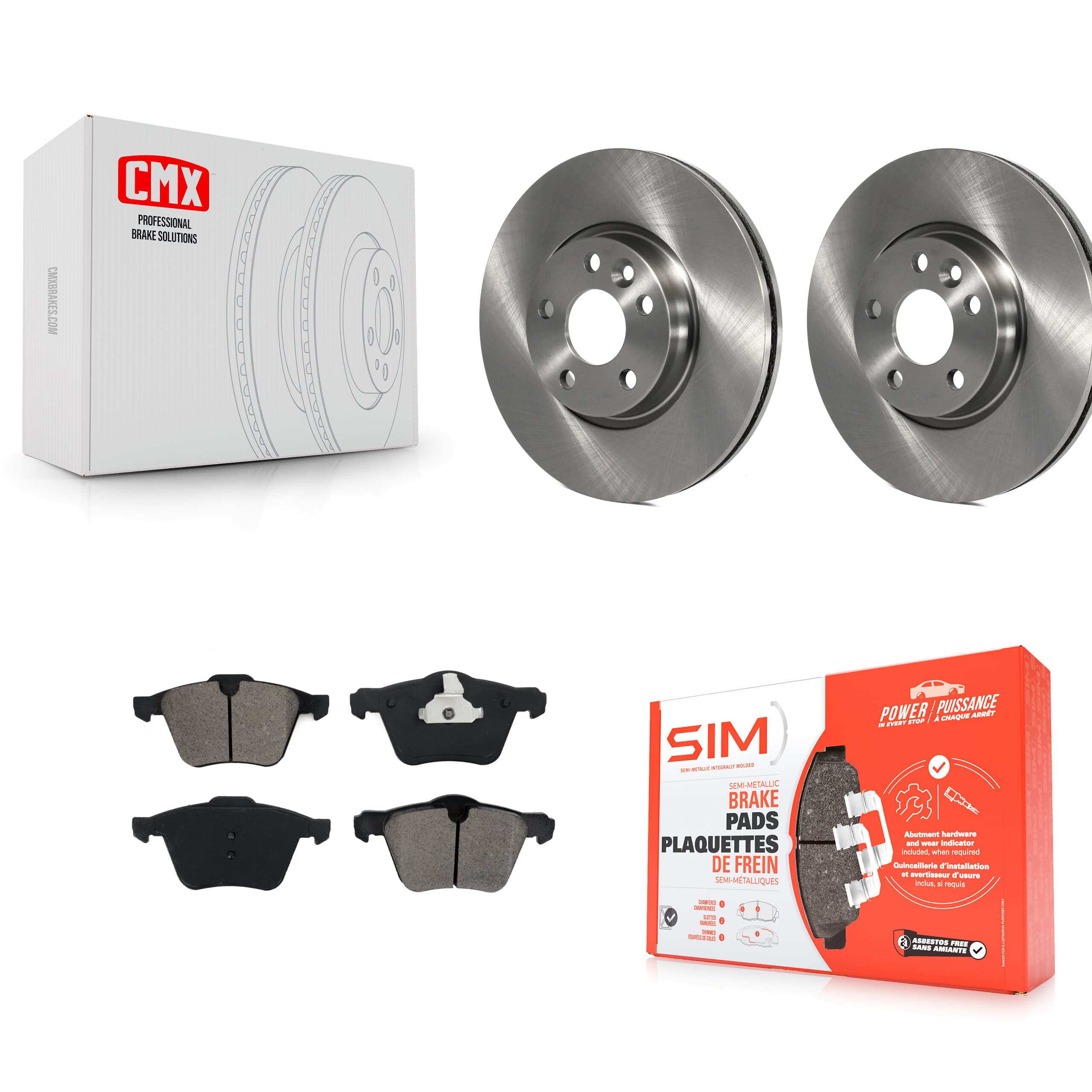 Transit Auto - K8S-102574 - Front Disc Brake Kits image 1
