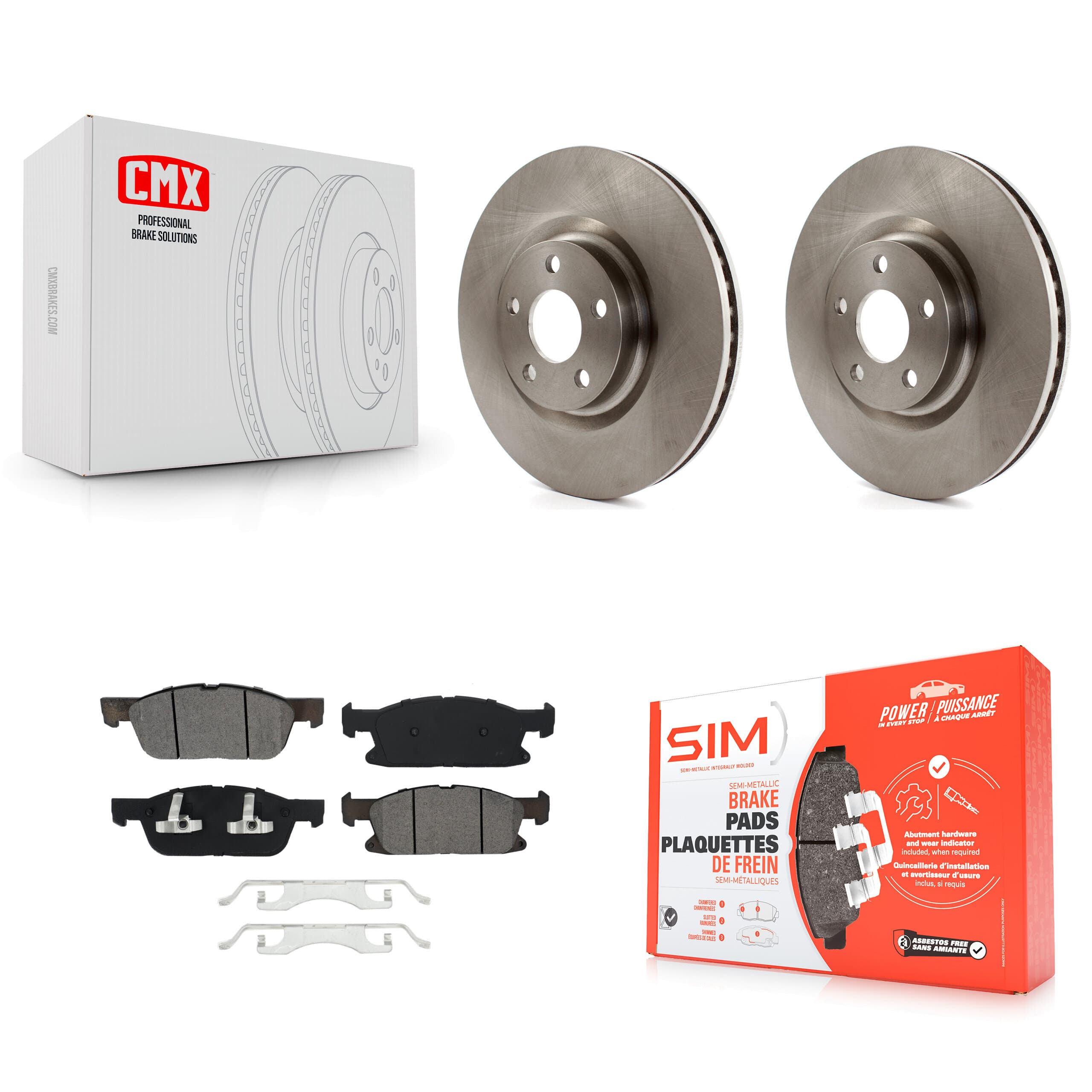 Transit Auto - K8S-102576 - Front Disc Brake Kits image 1