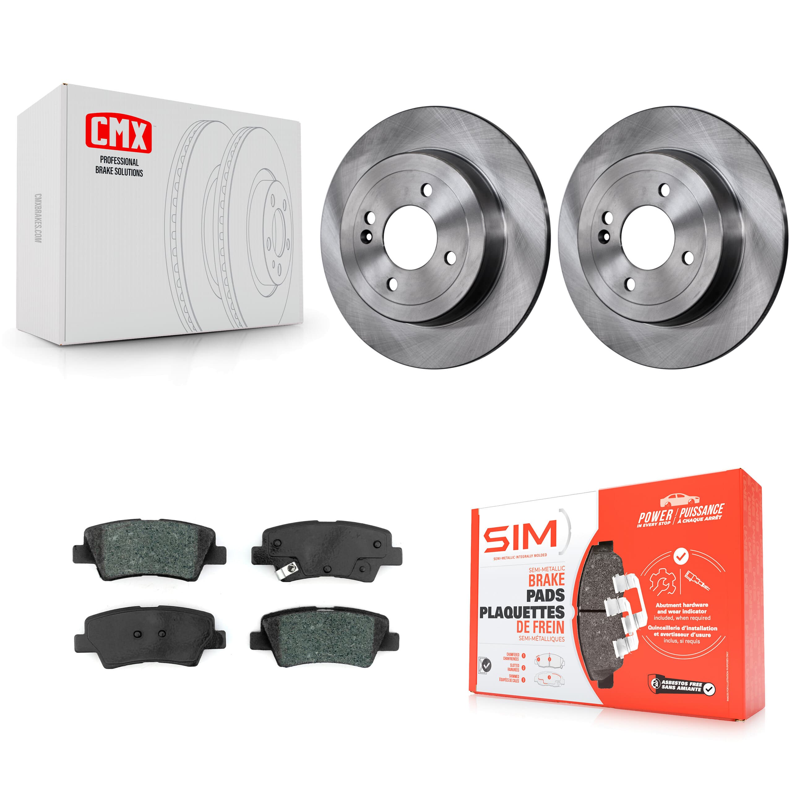 Transit Auto - K8S-102726 - Rear Disc Brake Kits image 1