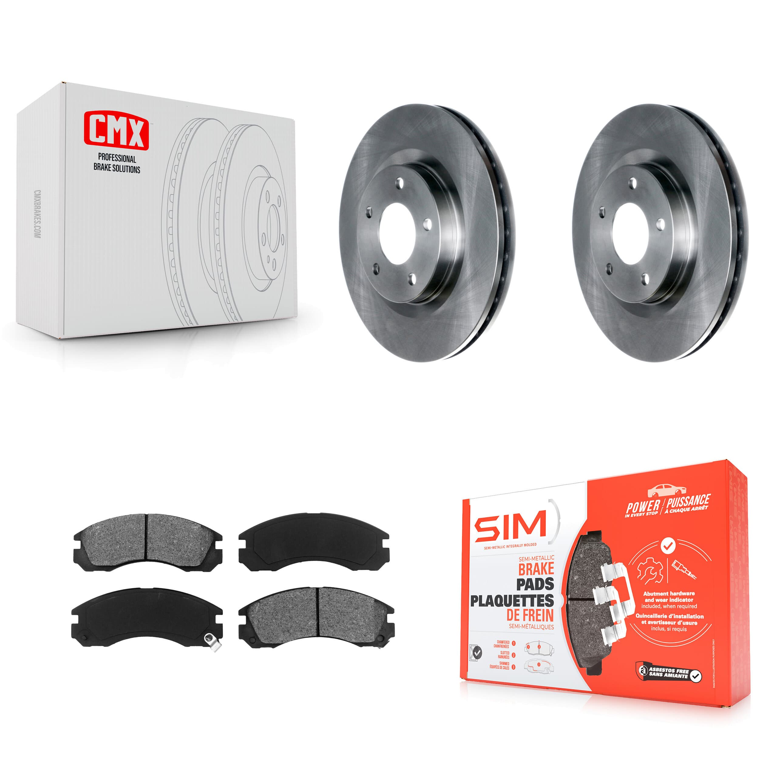 Transit Auto - K8S-102745 - Front Disc Brake Kits image 1