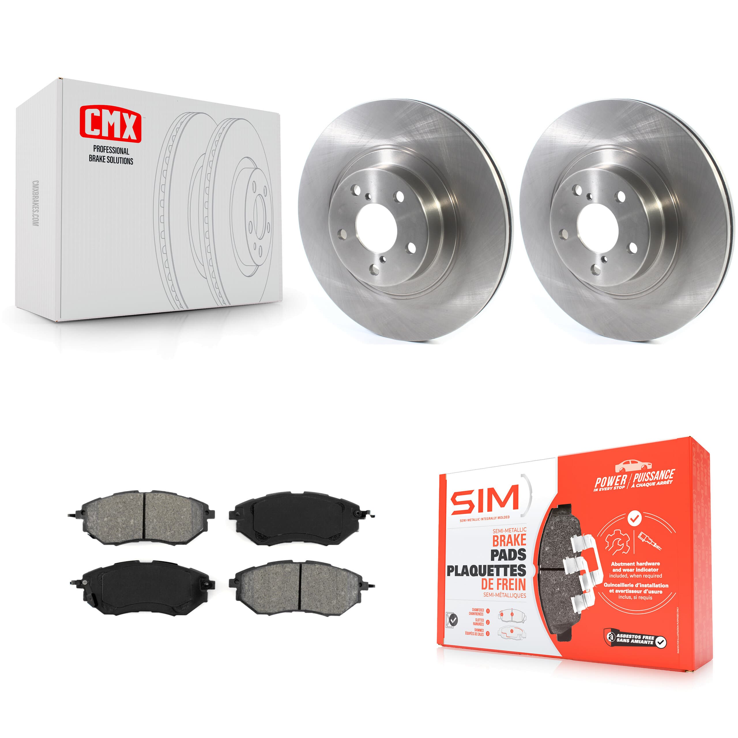 Transit Auto - K8S-102760 - Front Disc Brake Kits image 1