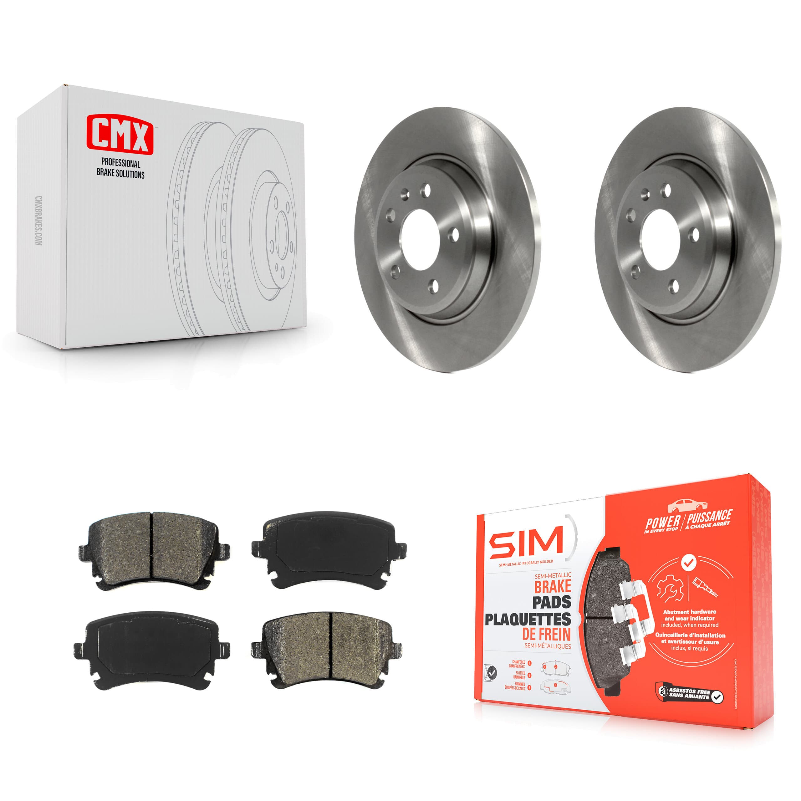 Transit Auto - K8S-102823 - Rear Disc Brake Kits image 1