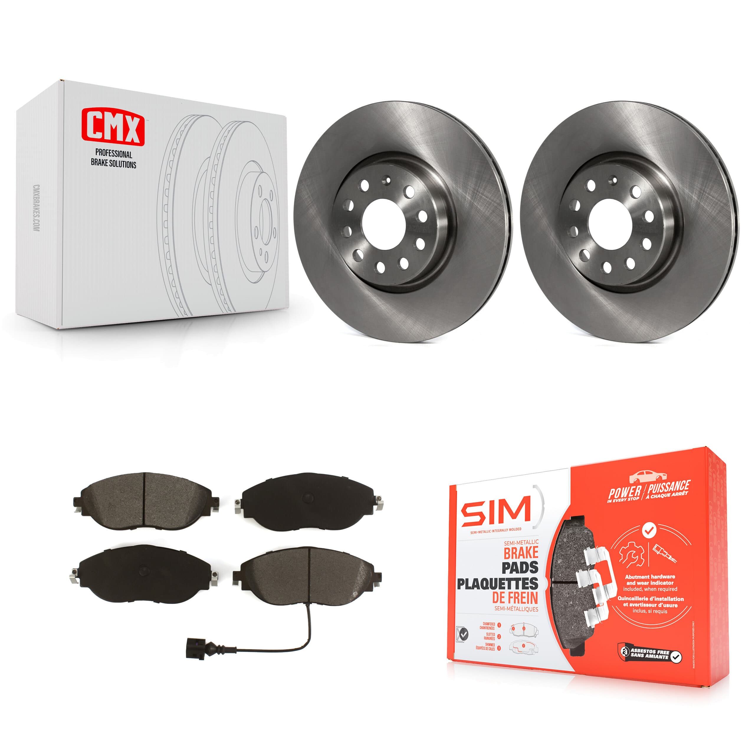 Transit Auto - K8S-102865 - Front Disc Brake Kits image 1