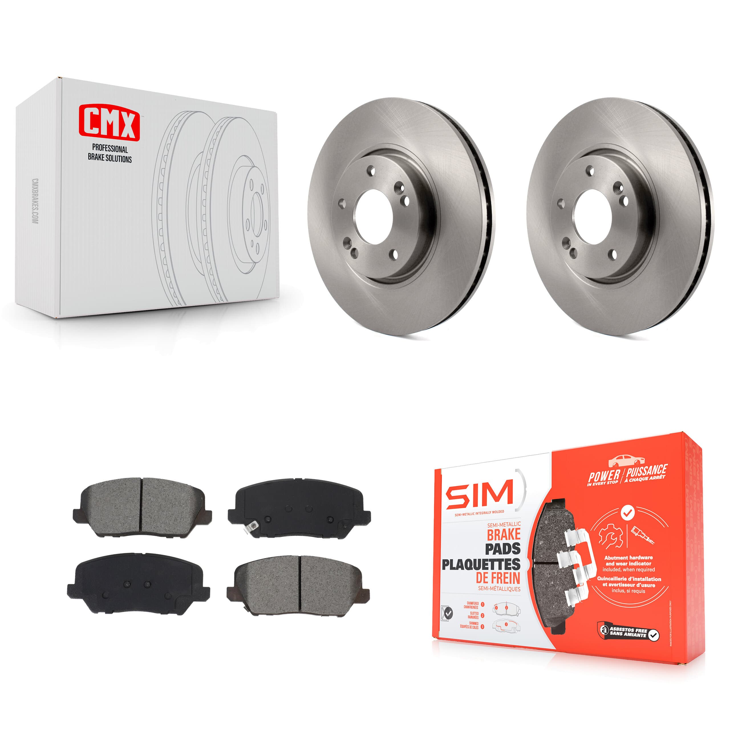 Transit Auto - K8S-102866 - Front Disc Brake Kits image 1