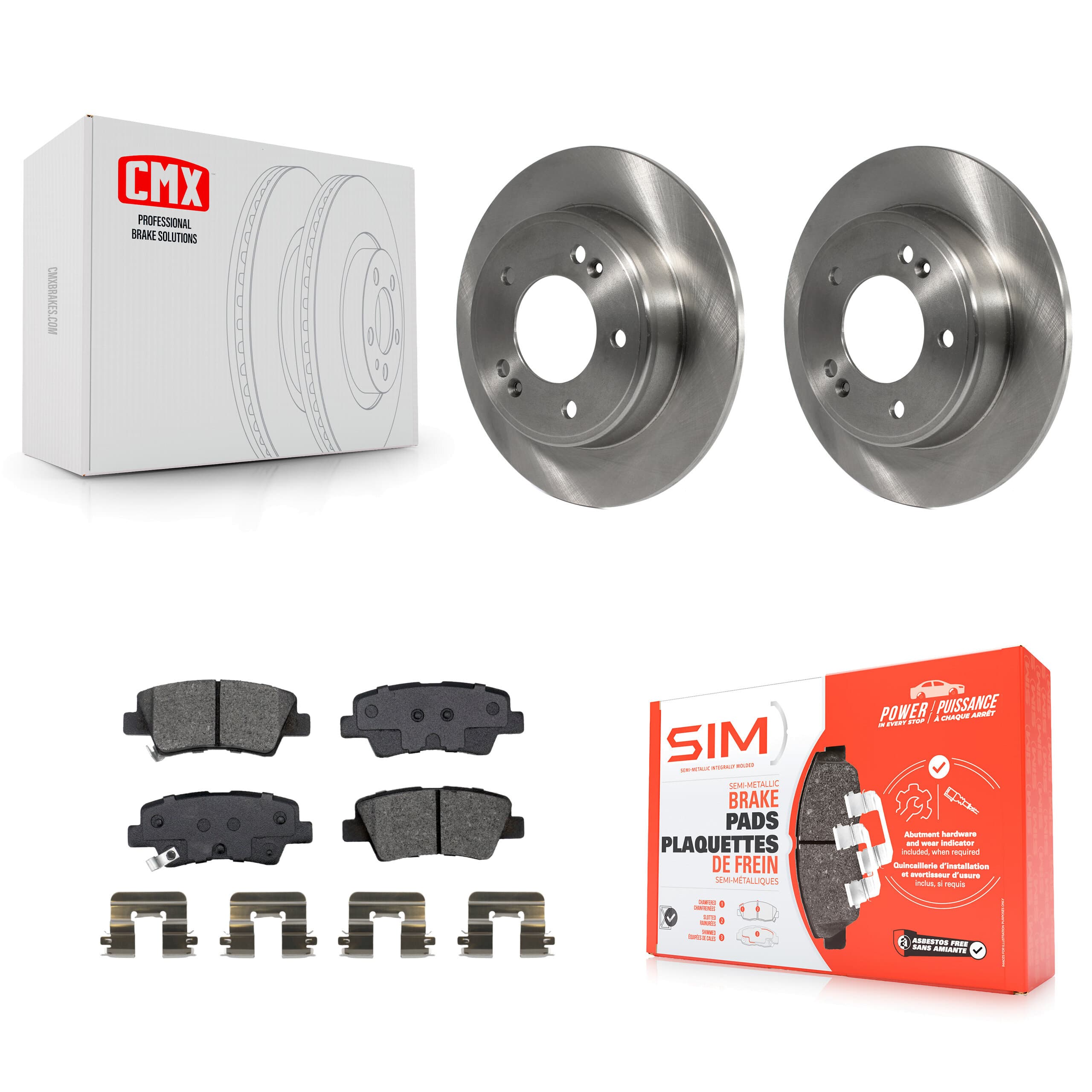 Transit Auto - K8S-102974 - Rear Disc Brake Kits image 1