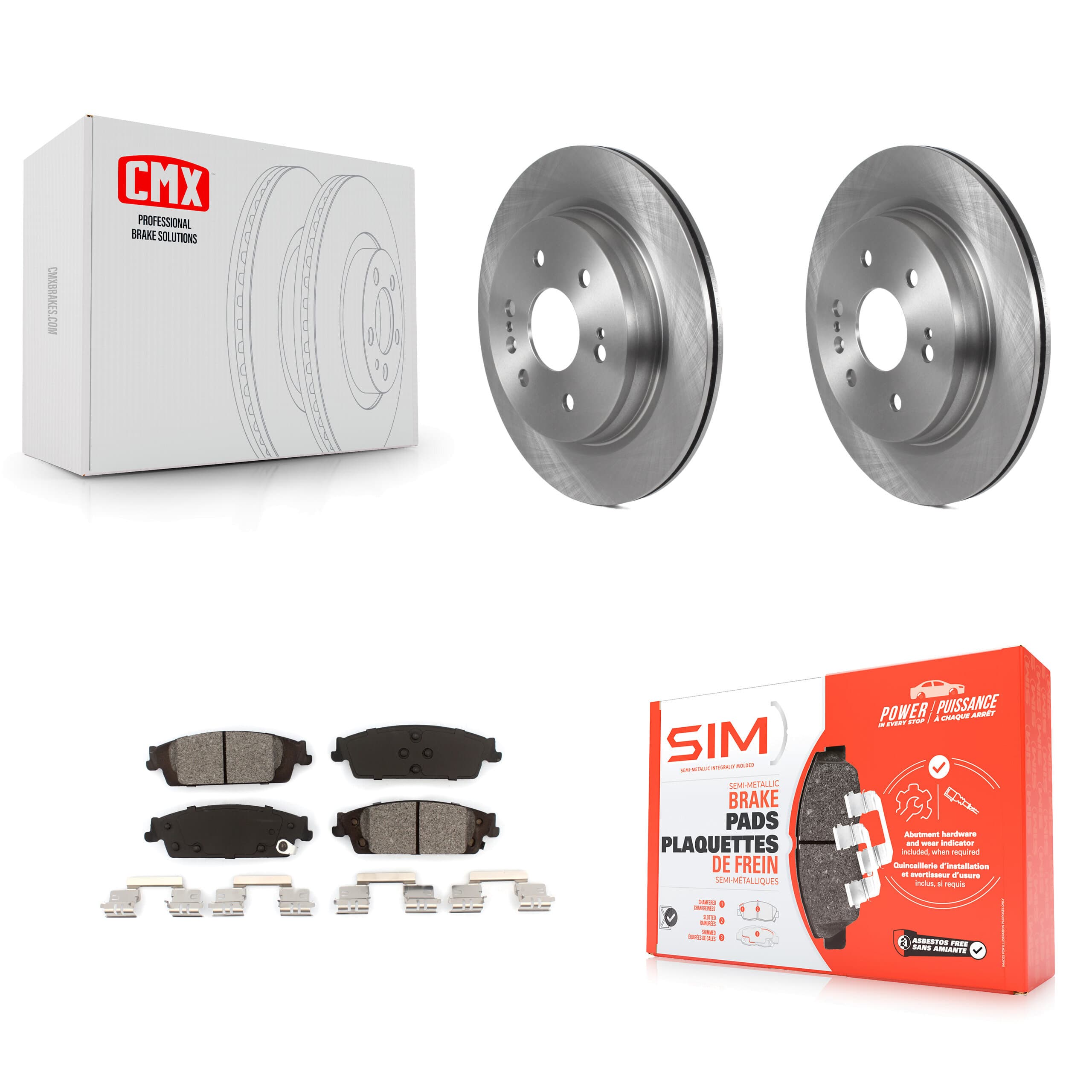 Transit Auto - K8S-103502 - Rear Disc Brake Kits image 1