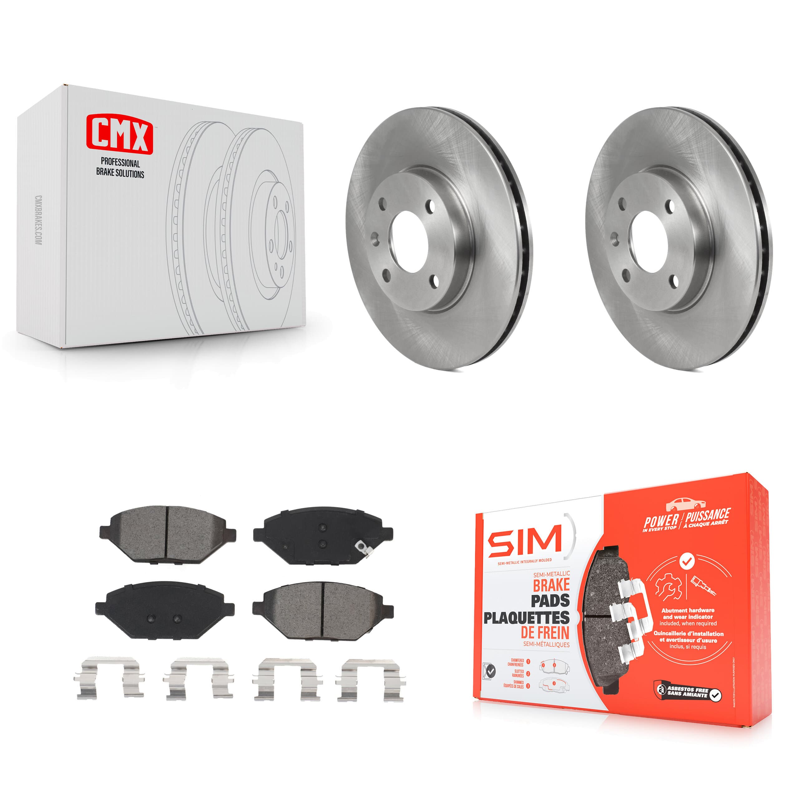 Transit Auto - K8S-103524 - Front Disc Brake Kits image 1