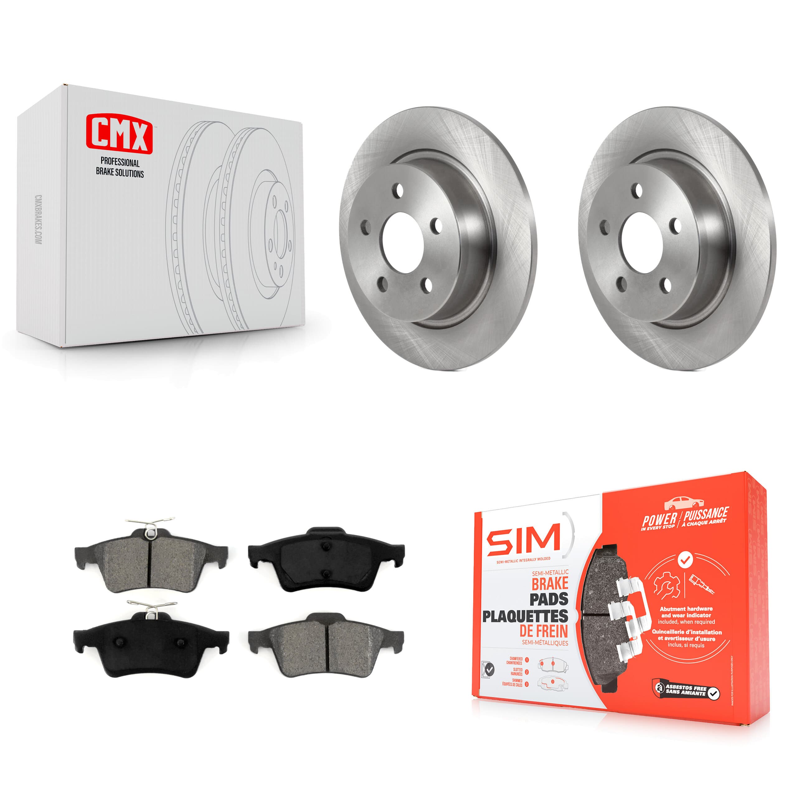 Transit Auto - K8S-103563 - Rear Disc Brake Kits image 1
