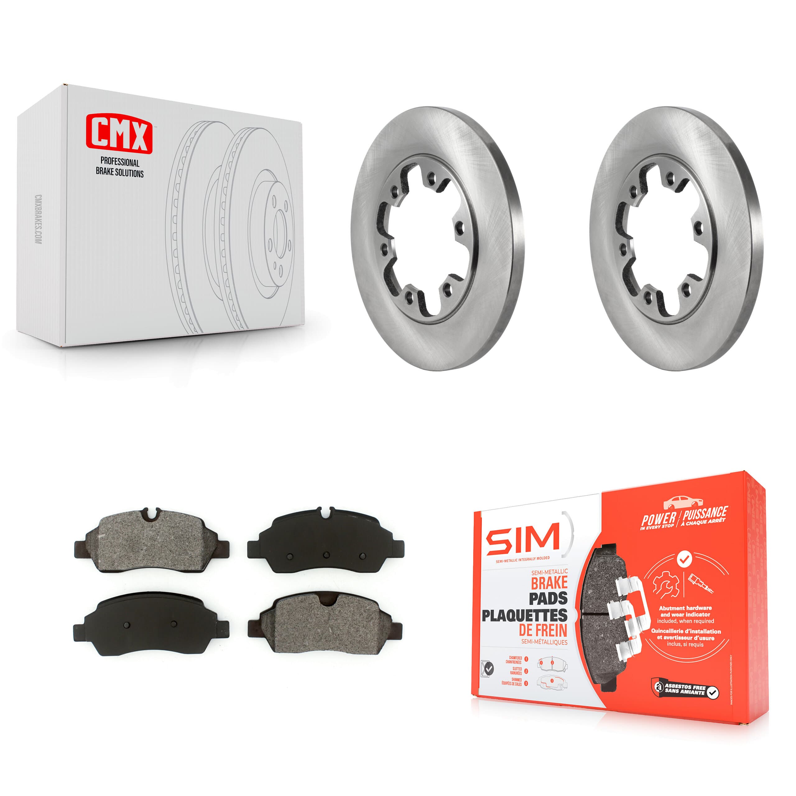 Transit Auto - K8S-103565 - Rear Disc Brake Kits image 1