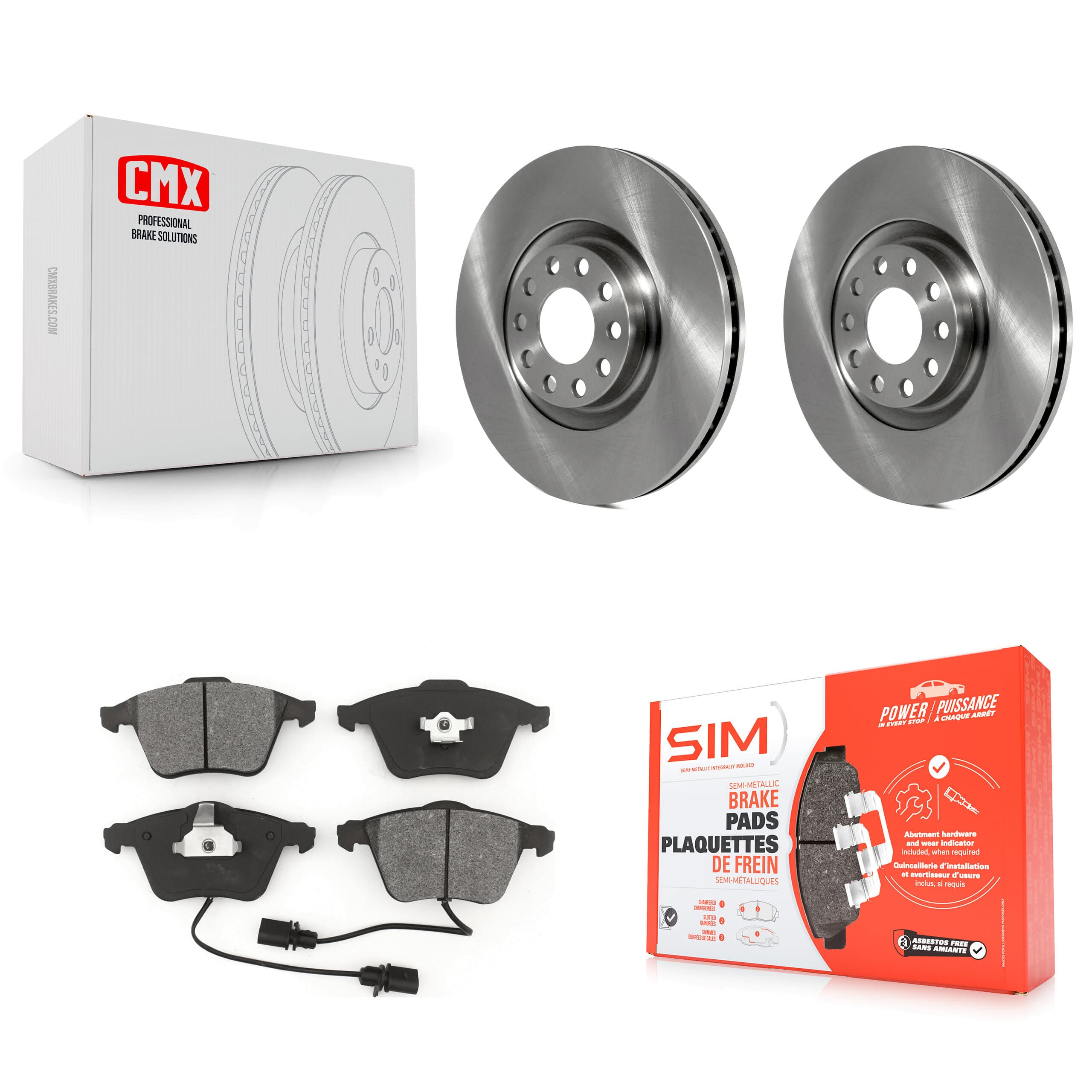 Transit Auto - K8S-103629 - Front Disc Brake Kits image 1