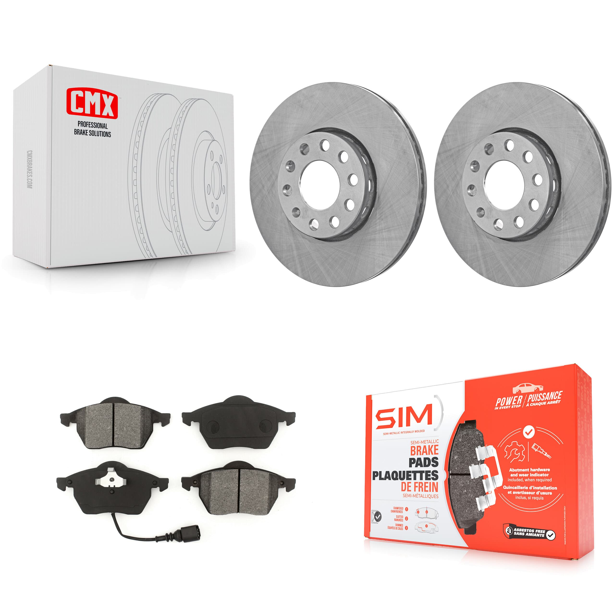 Transit Auto - K8S-103670 - Front Disc Brake Kits image 1