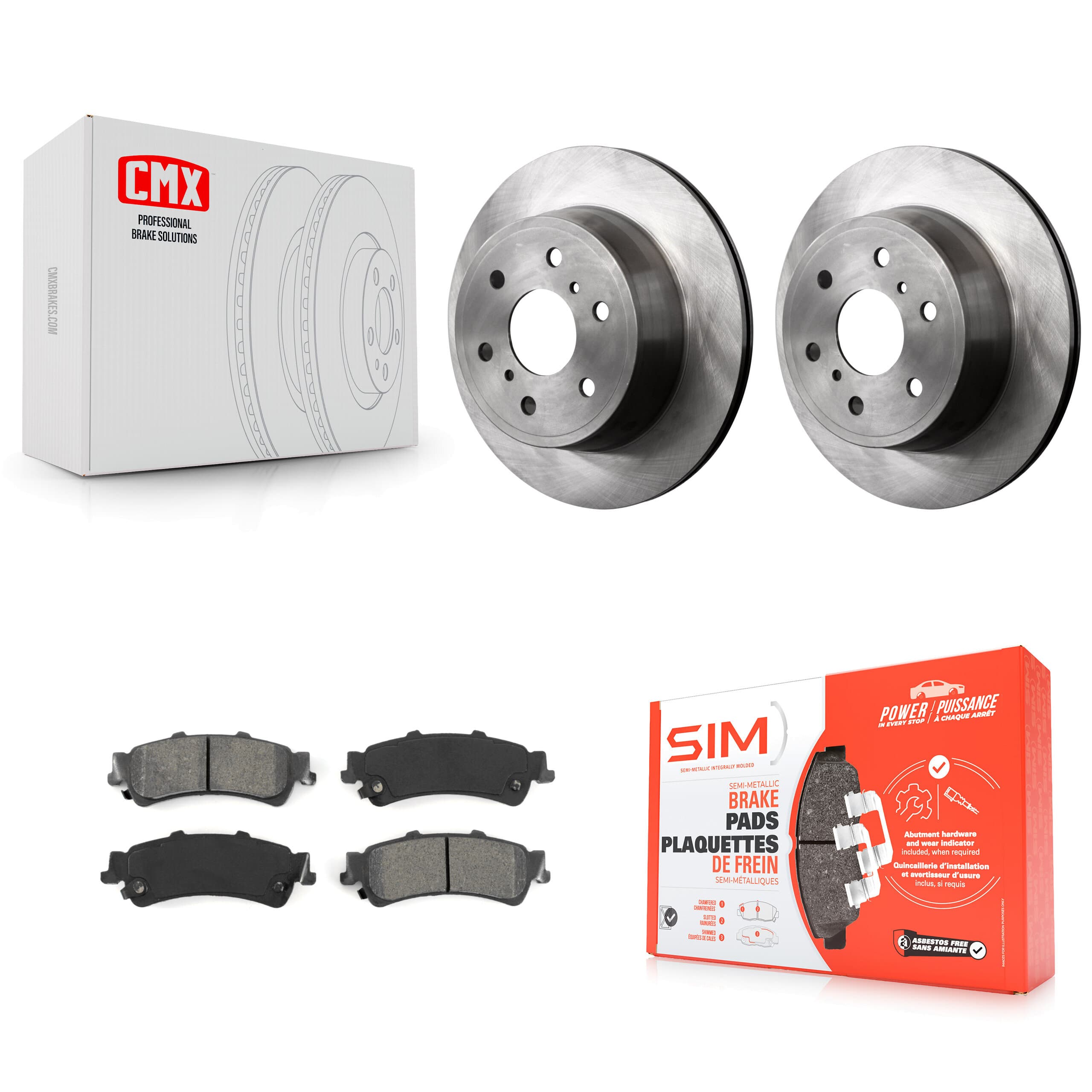 Transit Auto - K8S-103774 - Rear Disc Brake Kits image 1