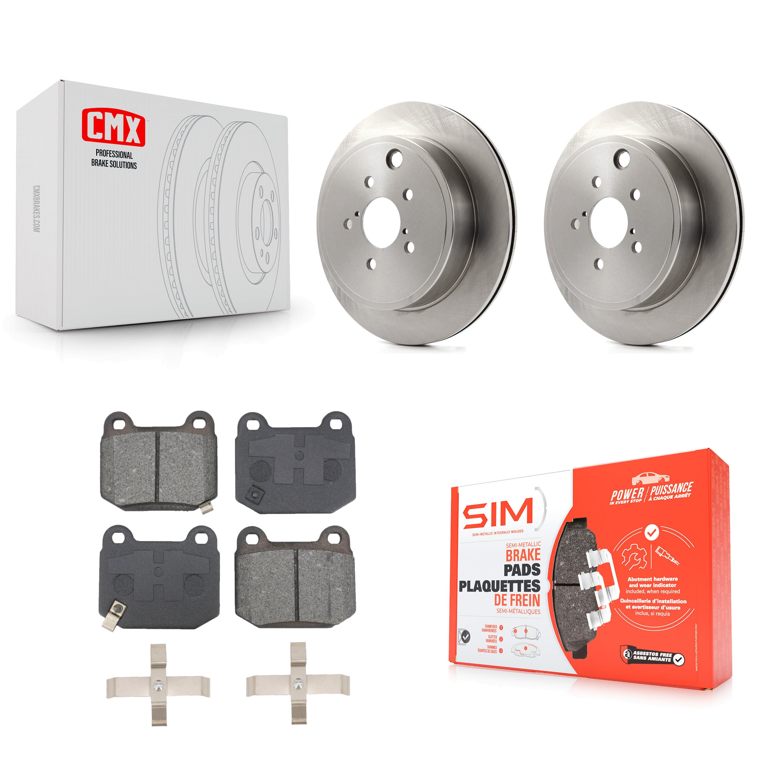 Transit Auto - K8S-103803 - Rear Disc Brake Kits image 1