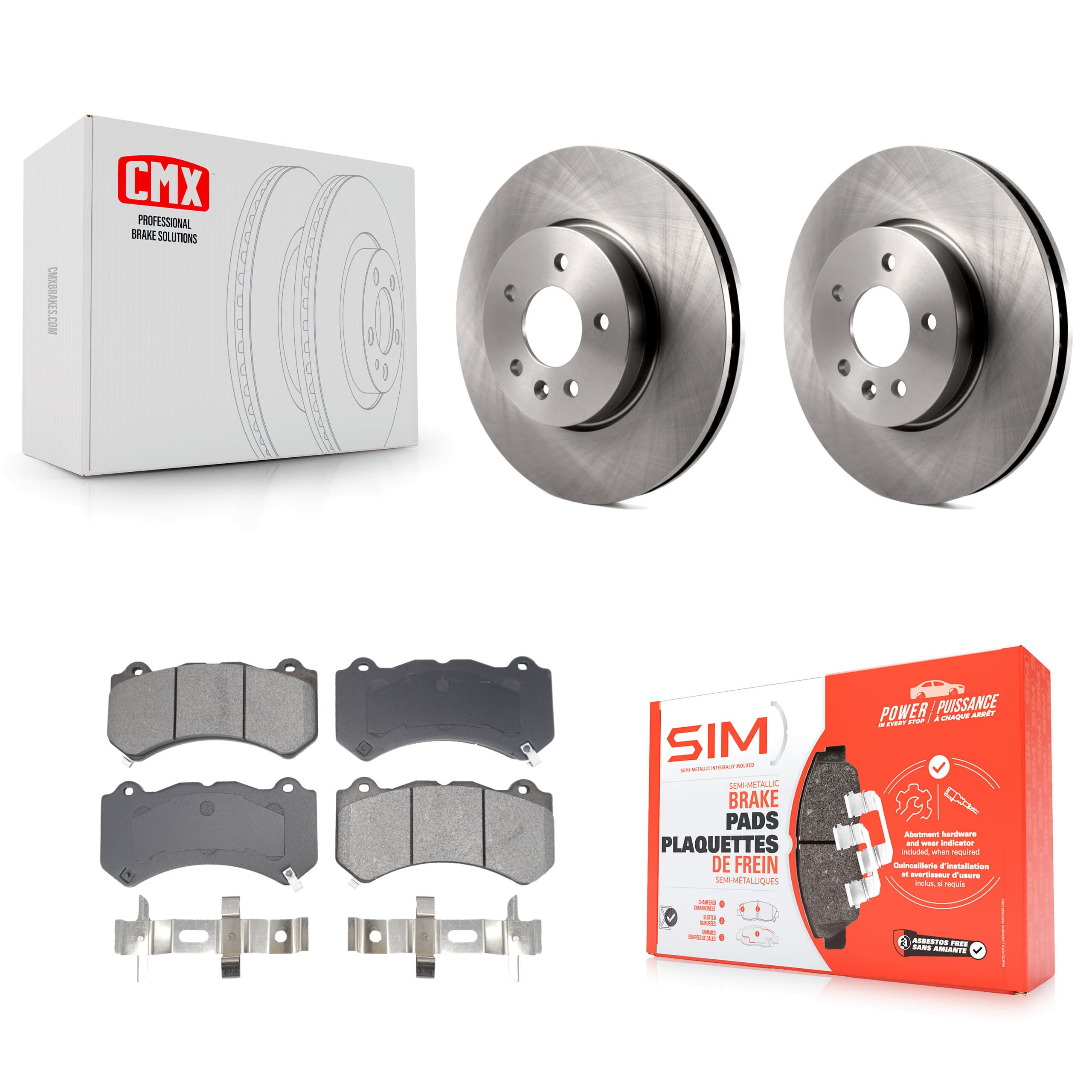 Transit Auto - K8S-103950 - Front Disc Brake Kits image 1