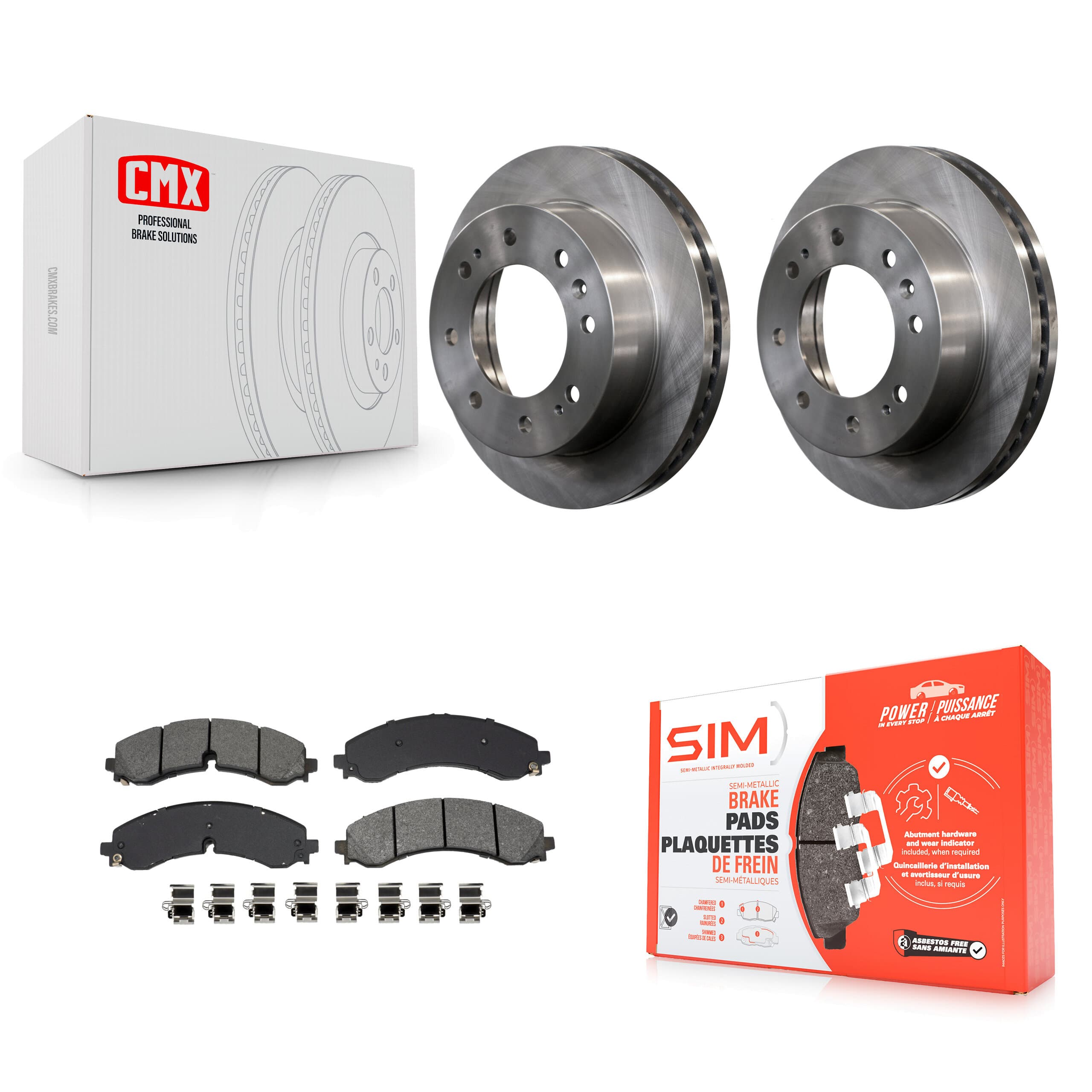 Transit Auto - K8S-104003 - Front Disc Brake Kits image 1