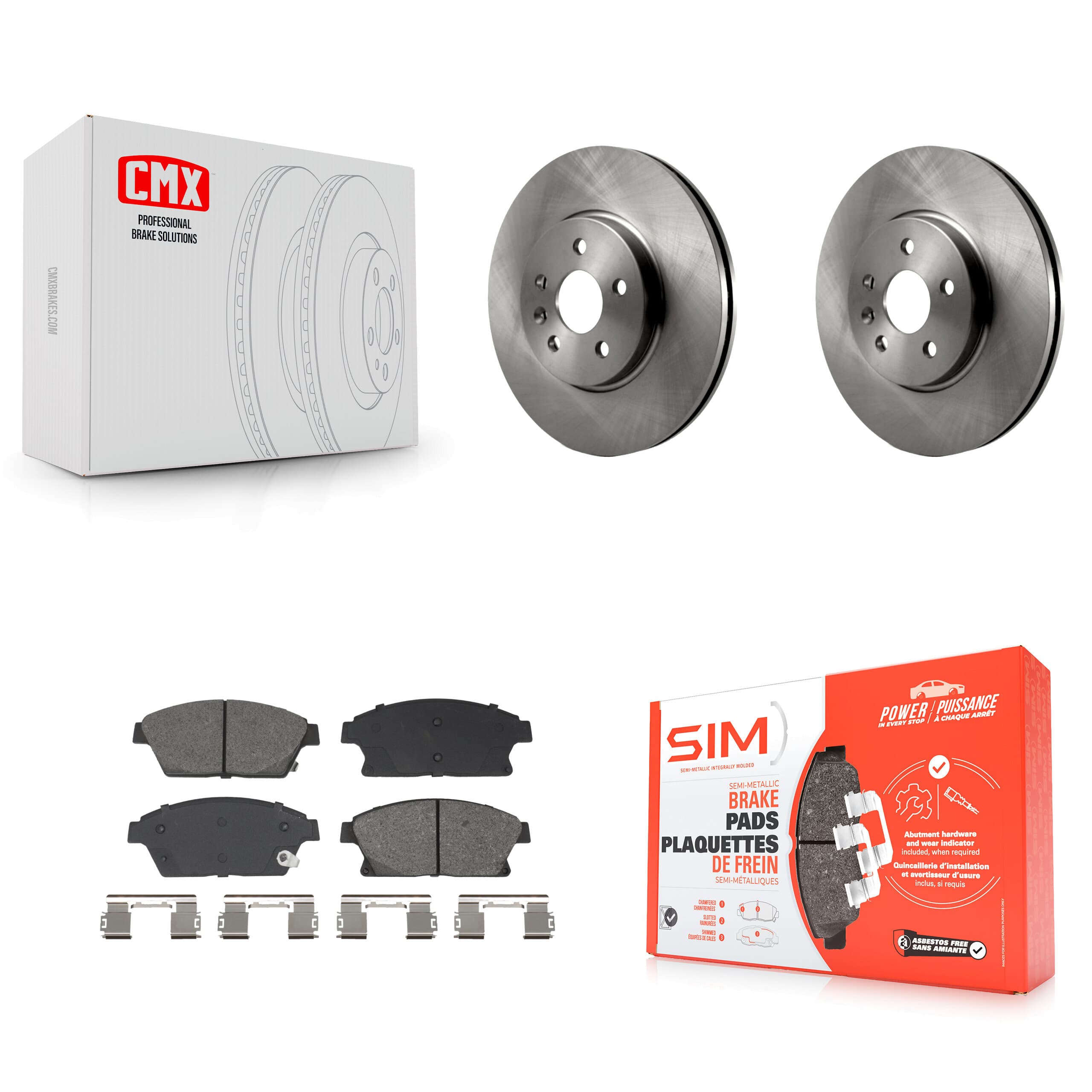 Transit Auto - K8S-104009 - Front Disc Brake Kits image 1
