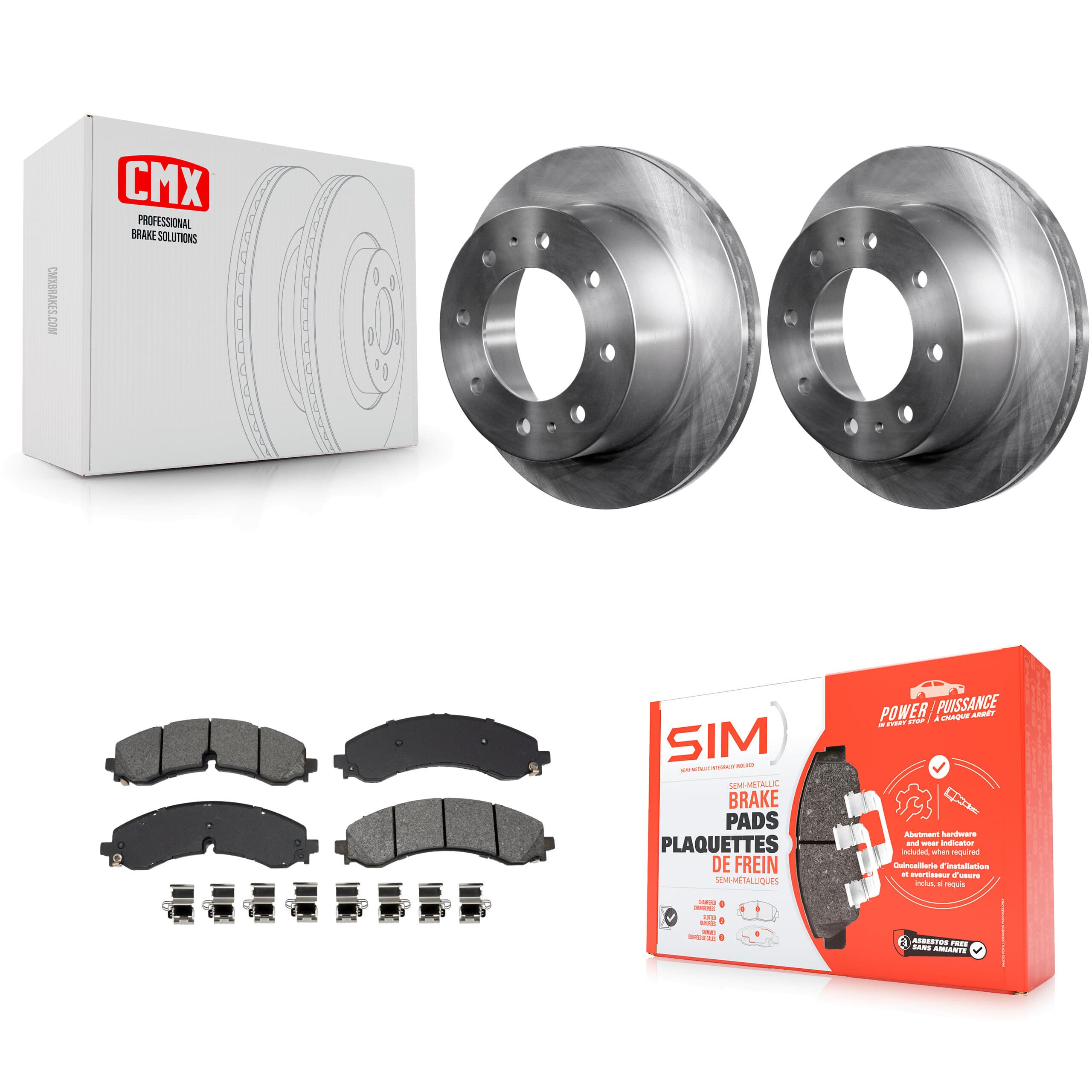 Transit Auto - K8S-104030 - Rear Disc Brake Kits image 1