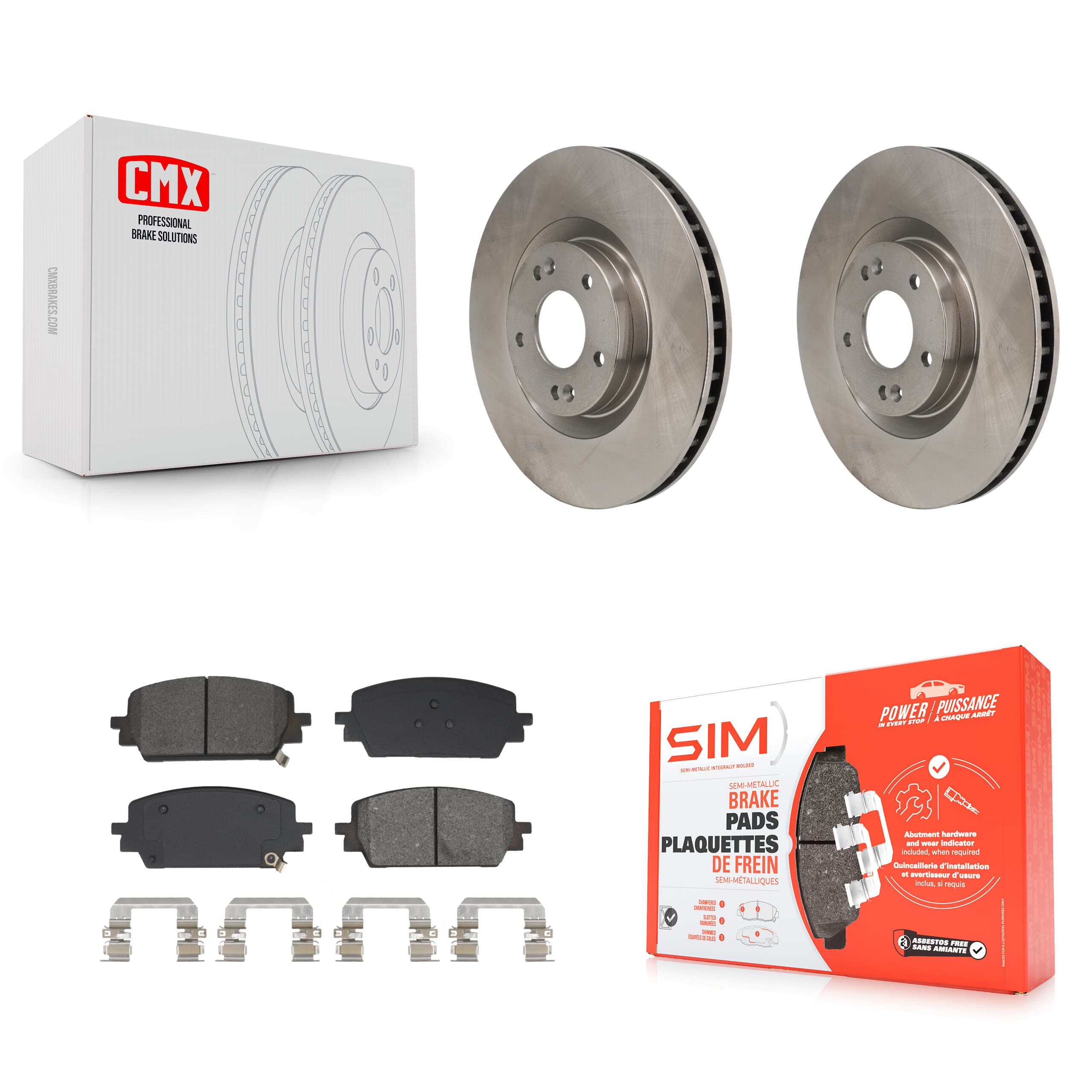 Transit Auto - K8S-104151 - Front Disc Brake Kits image 1