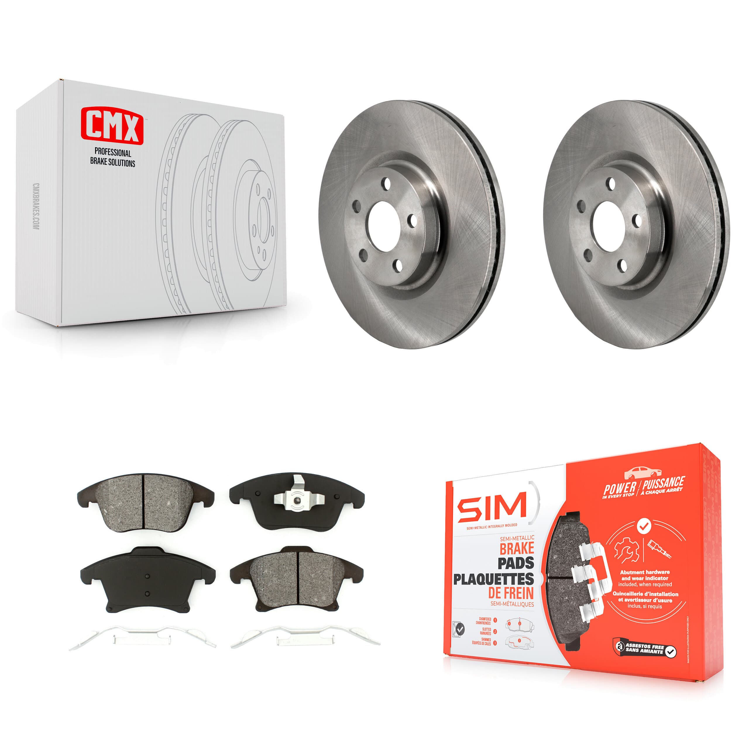 Transit Auto - K8S-104155 - Front Disc Brake Kits image 1