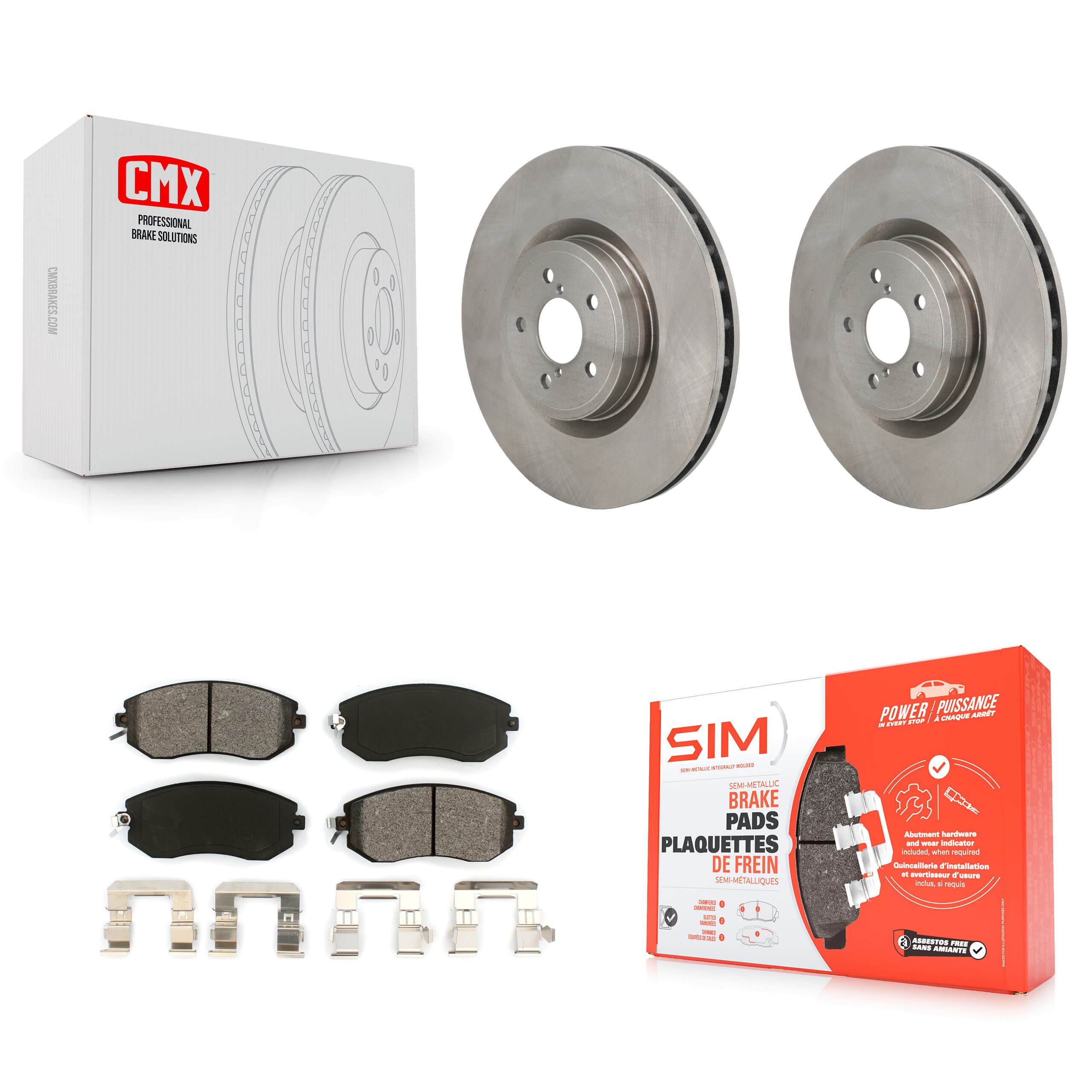 Transit Auto - K8S-104157 - Front Disc Brake Kits image 1