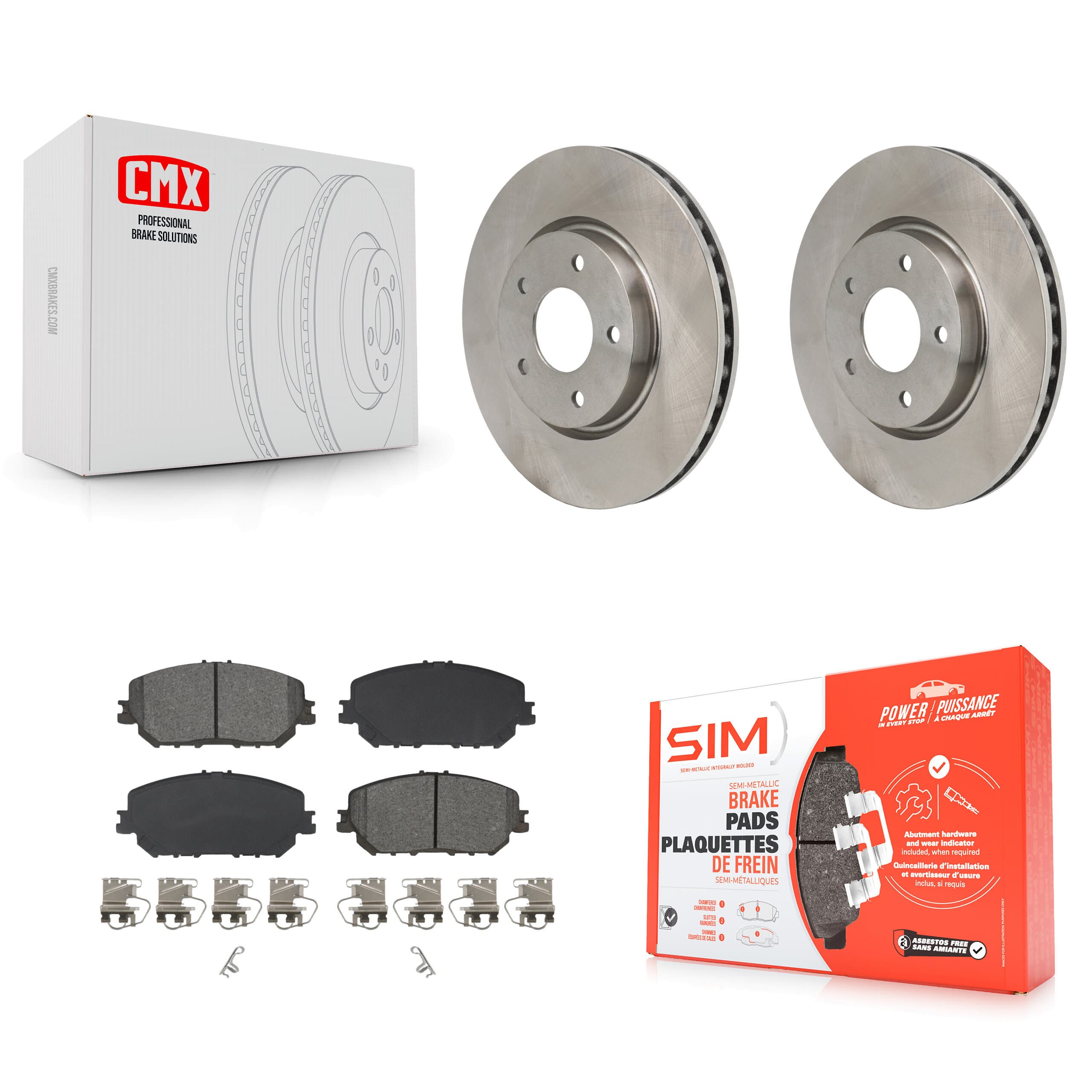 Transit Auto - K8S-104161 - Front Disc Brake Kits image 1