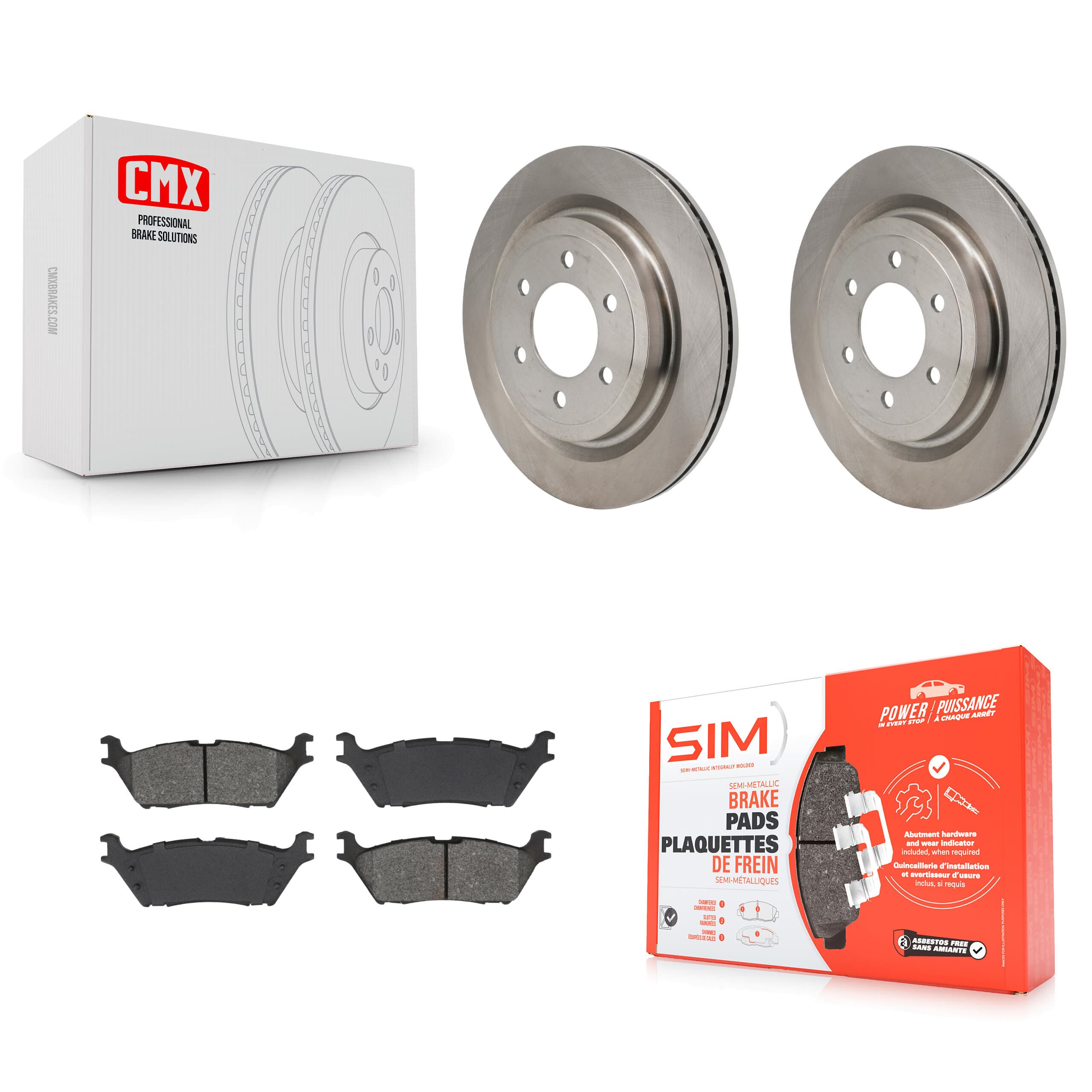 Transit Auto - K8S-104190 - Rear Disc Brake Kits image 1