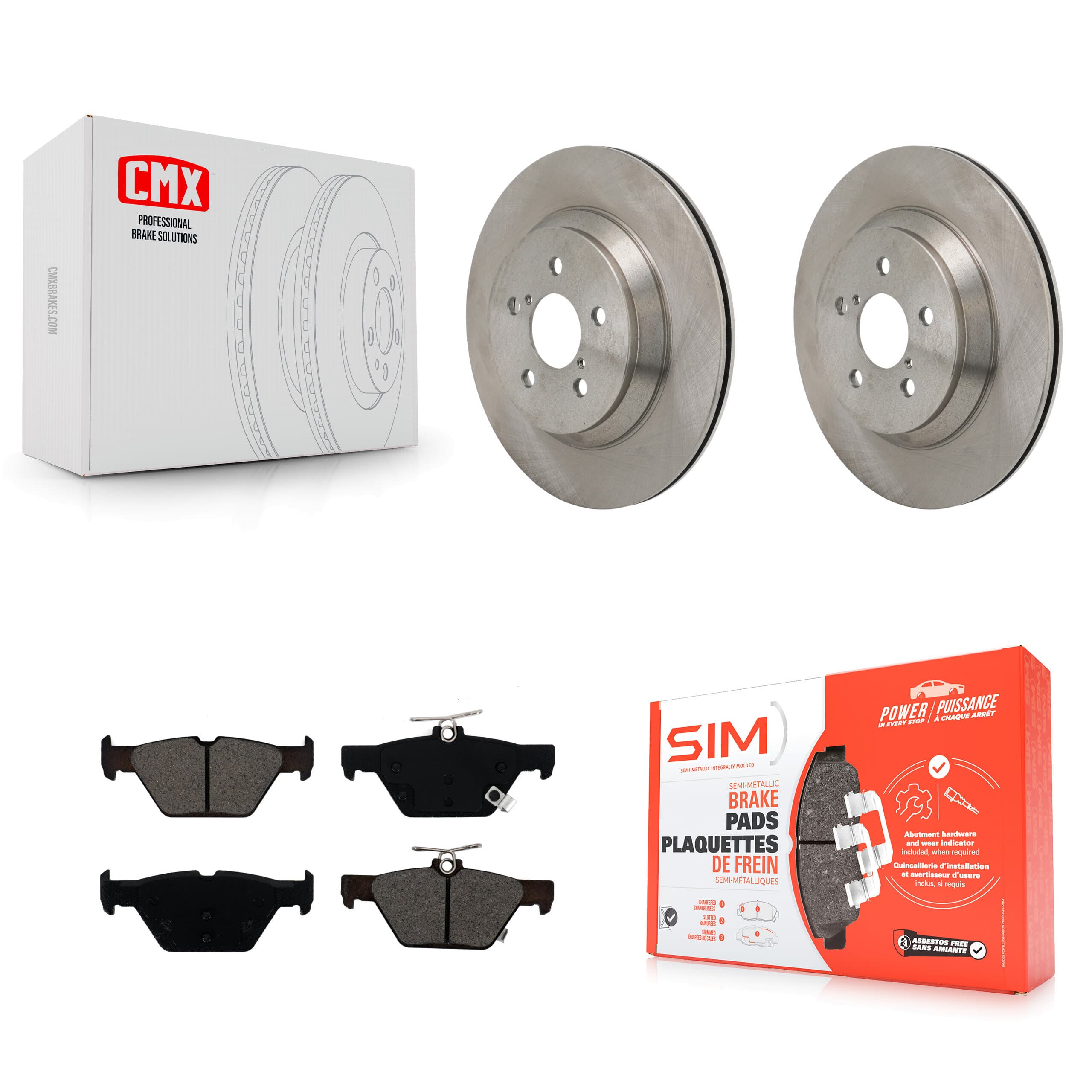 Transit Auto - K8S-104192 - Rear Disc Brake Kits image 1