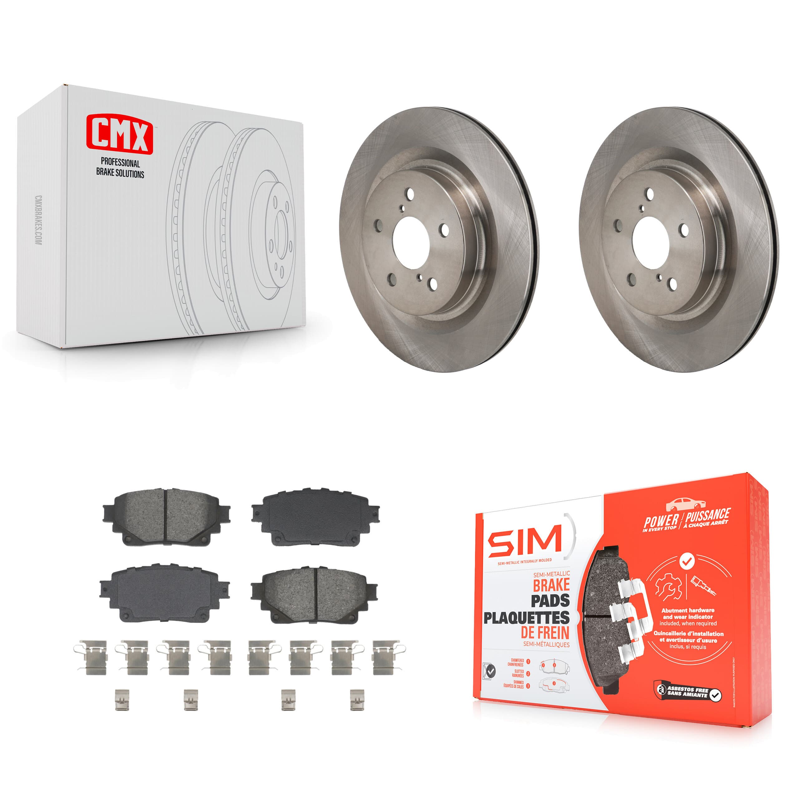 Transit Auto - K8S-104202 - Rear Disc Brake Kits image 1