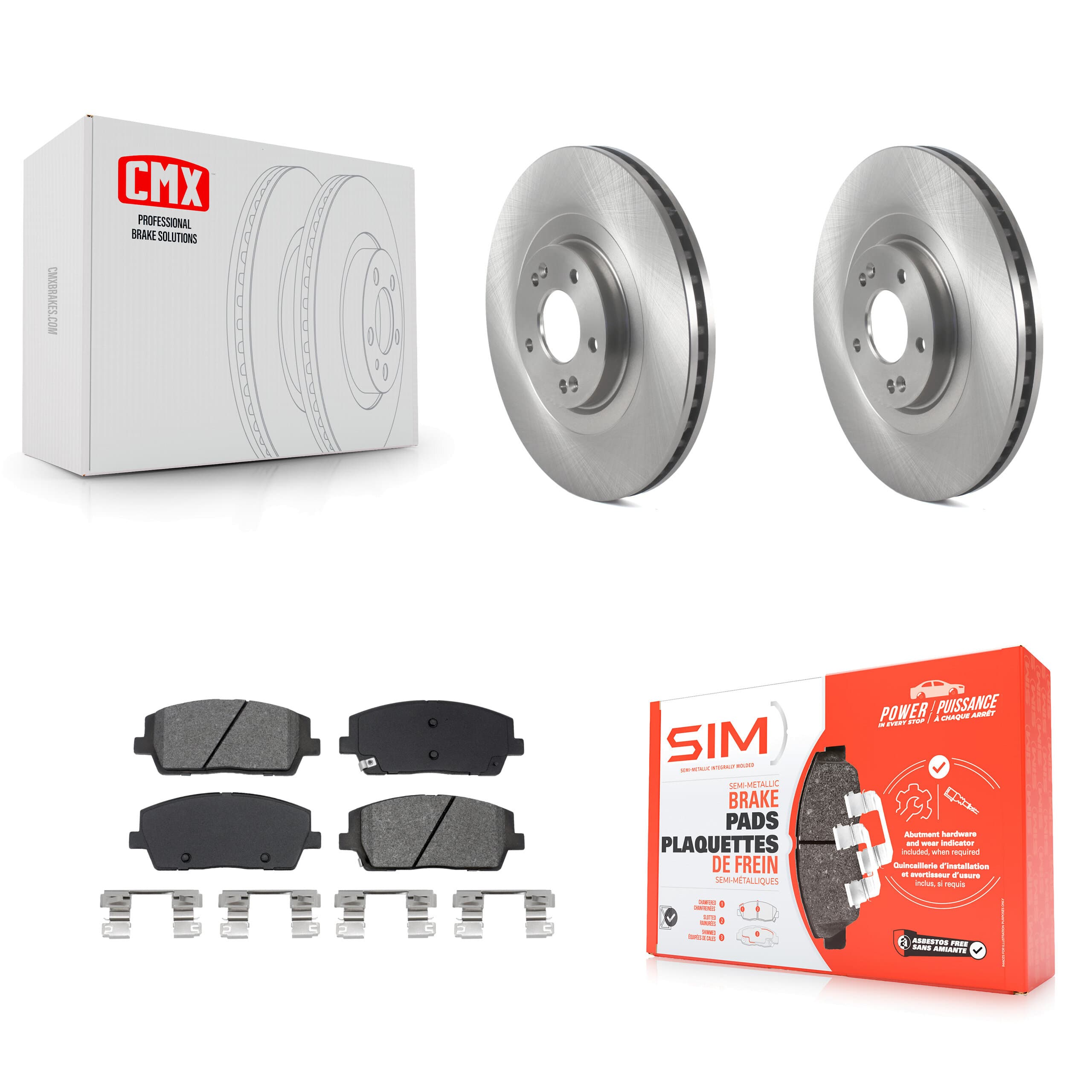 Transit Auto - K8S-104249 - Front Disc Brake Kits image 1