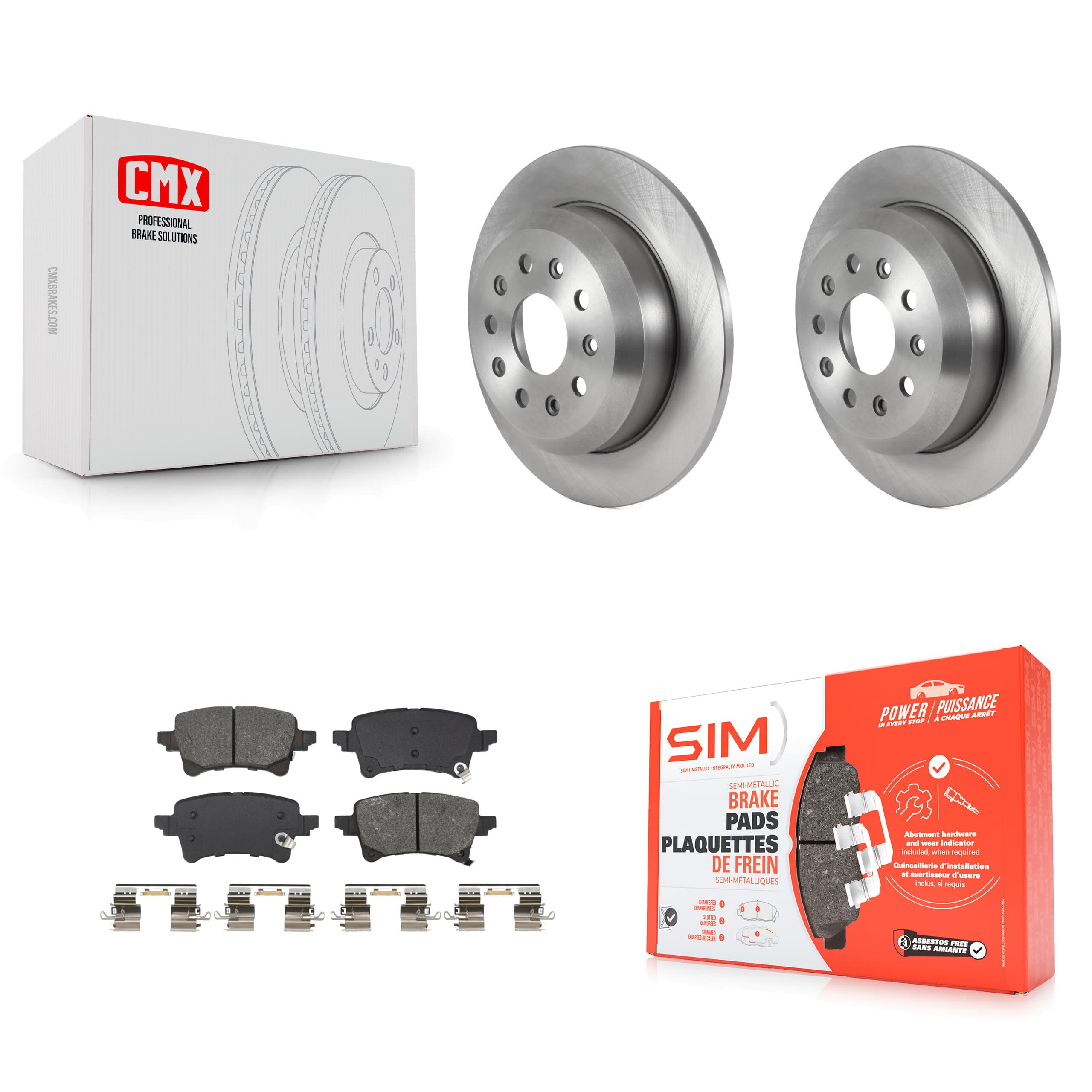 Transit Auto - K8S-104266 - Rear Disc Brake Kits image 1