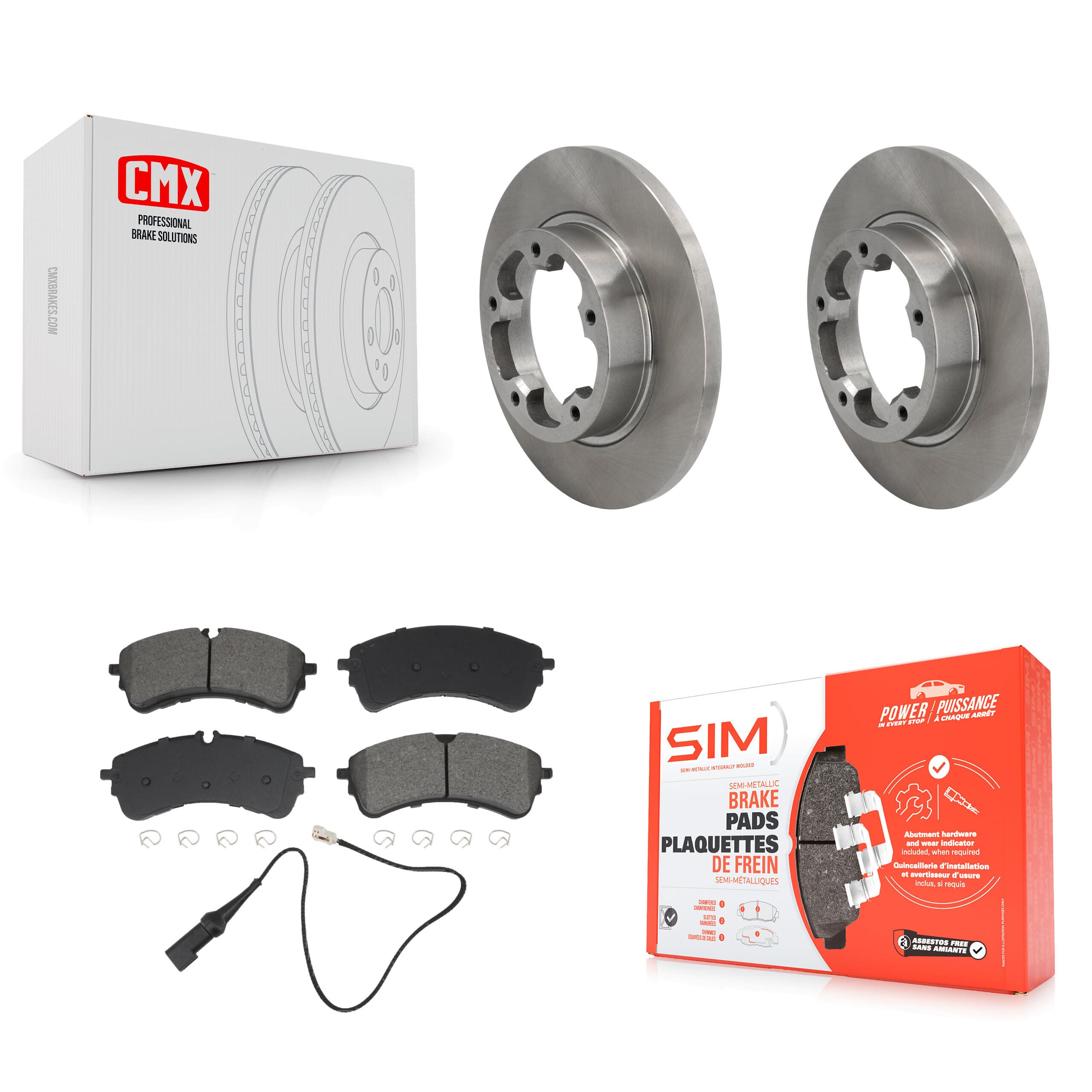 Transit Auto - K8S-105048 - Rear Disc Brake Kits image 1