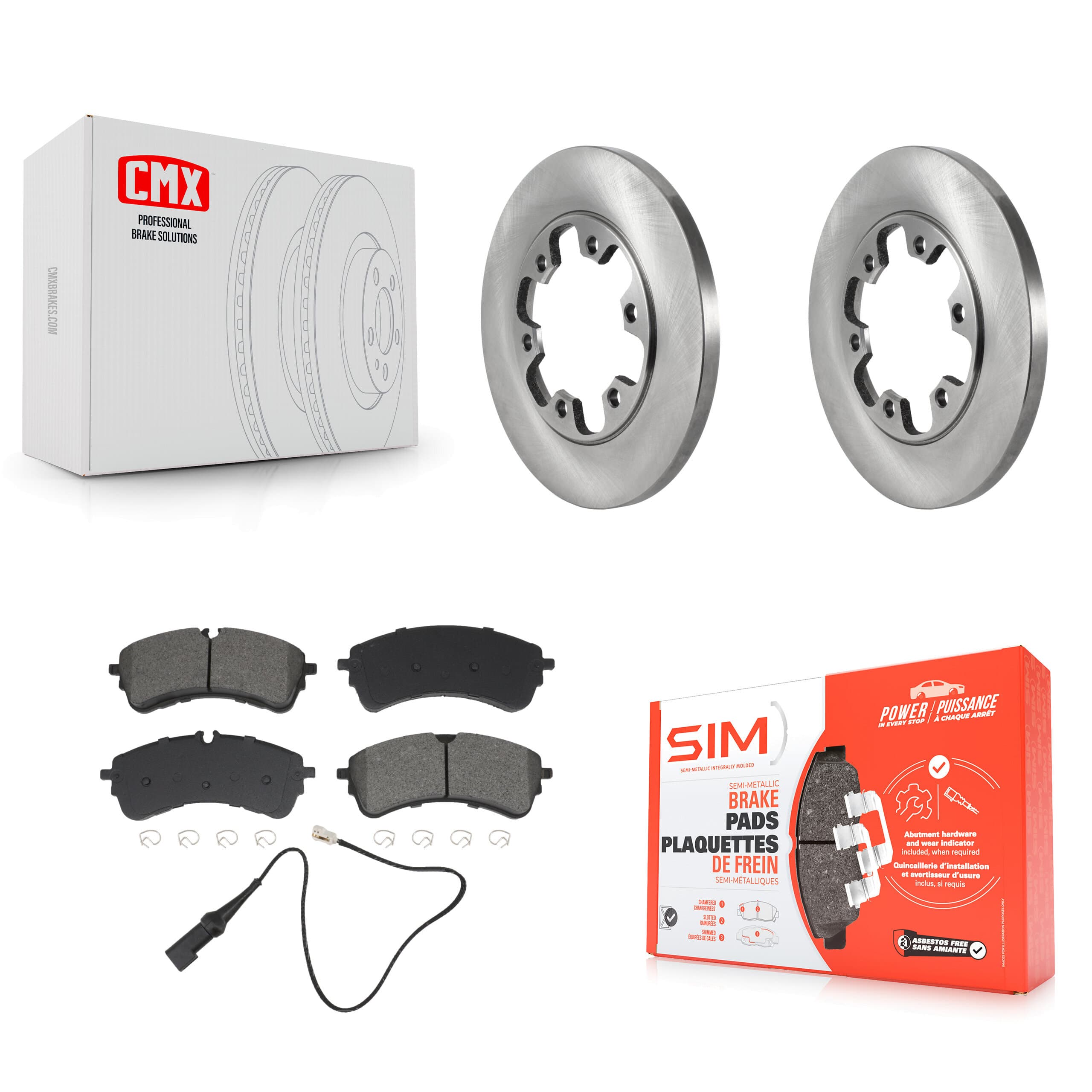 Transit Auto - K8S-105051 - Rear Disc Brake Kits image 1