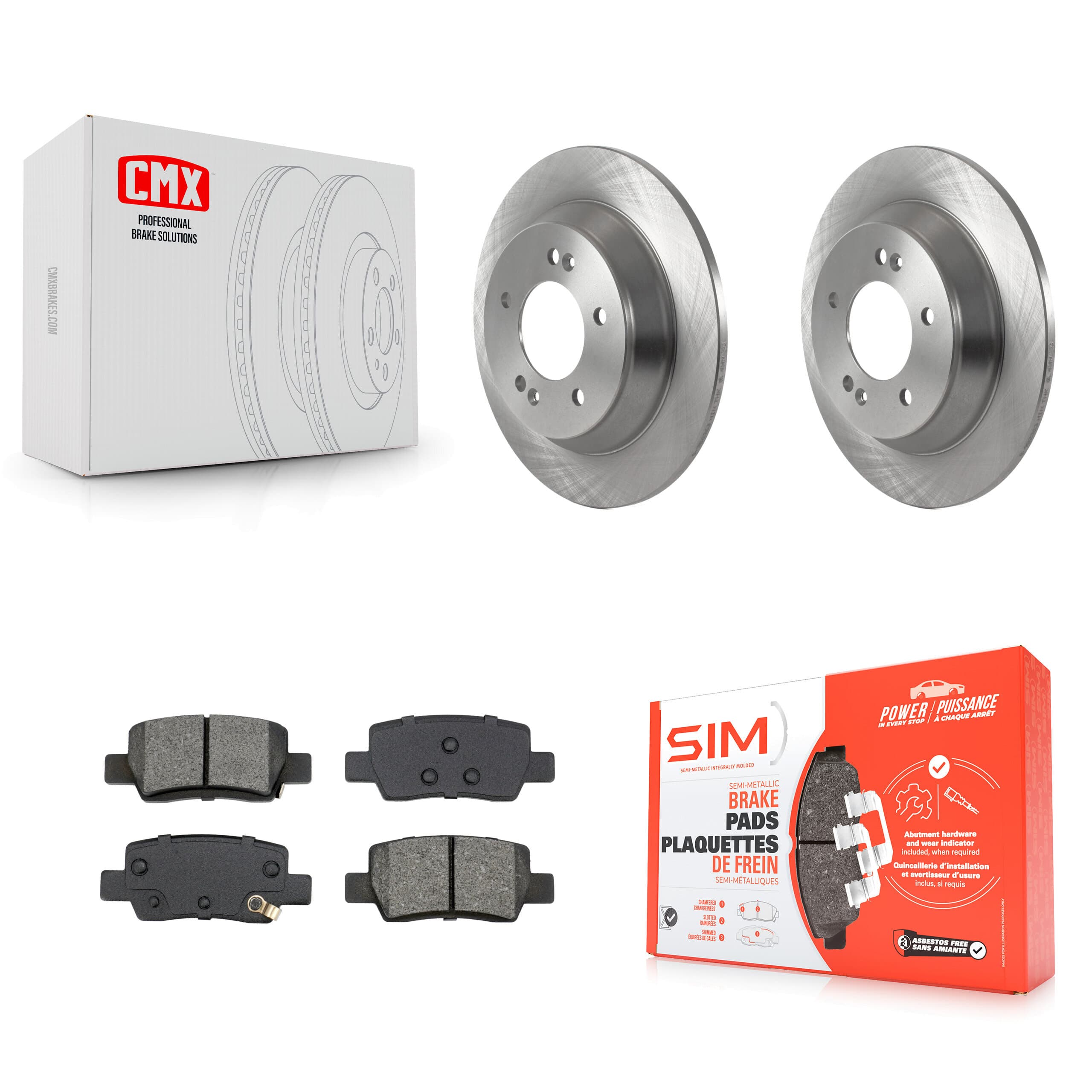 Transit Auto - K8S-105053 - Rear Disc Brake Kits image 1