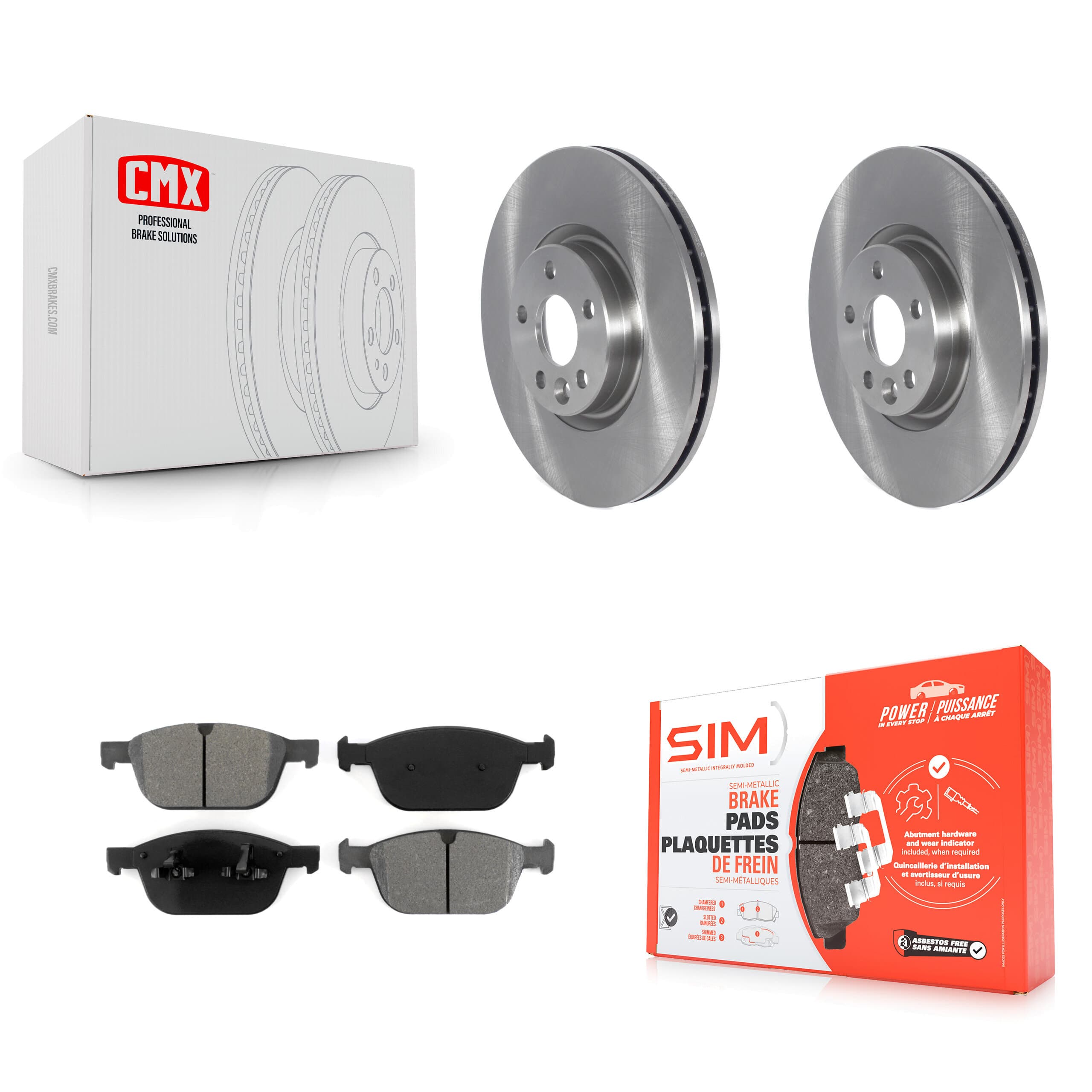Transit Auto - K8S-105069 - Front Disc Brake Kits image 1