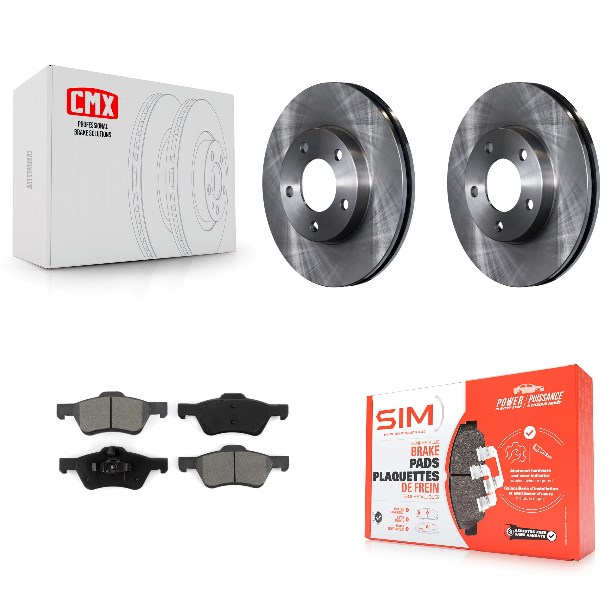 Transit Auto - K8S-105072 - Front Disc Brake Kits image 1