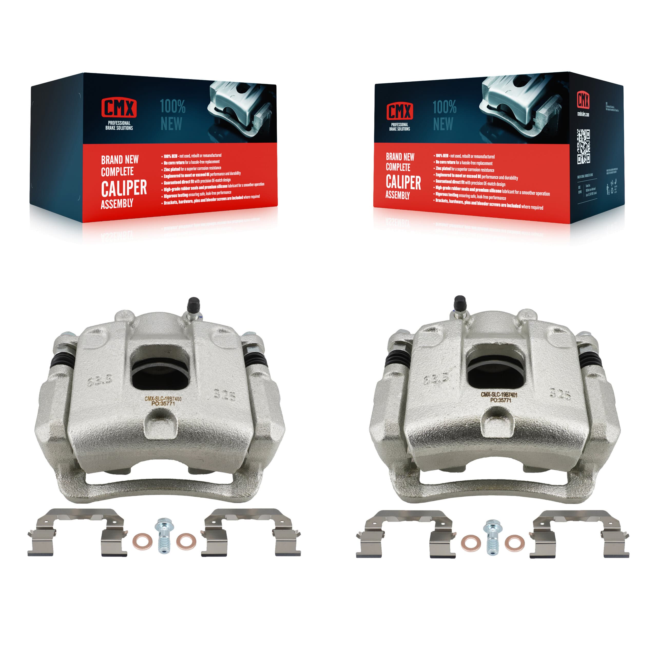 CMX - KBC-100664 - Front Disc Brake Caliper Kits image 1