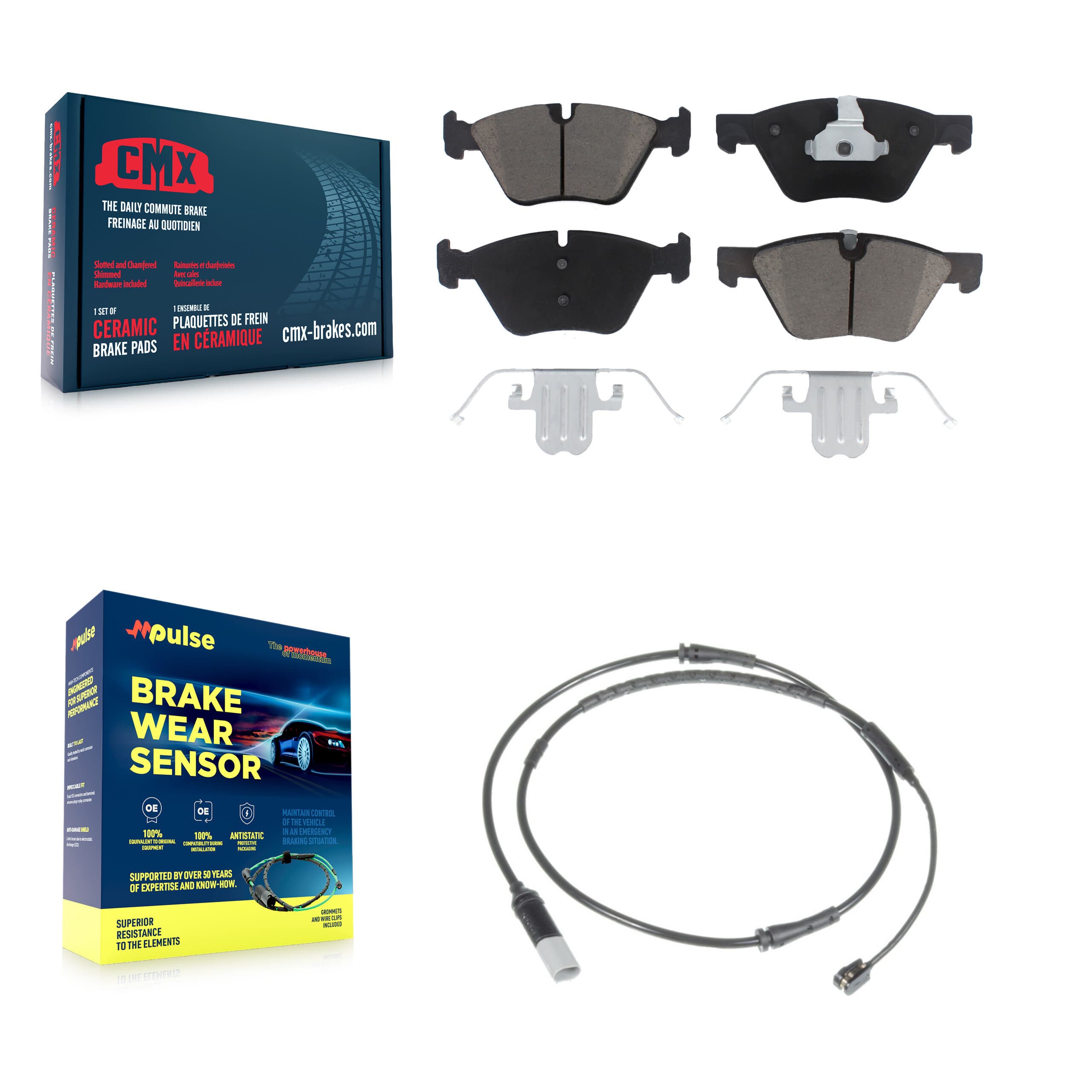 CMX - KCW-100449 - Front Disc Brake Pad Kits image 1