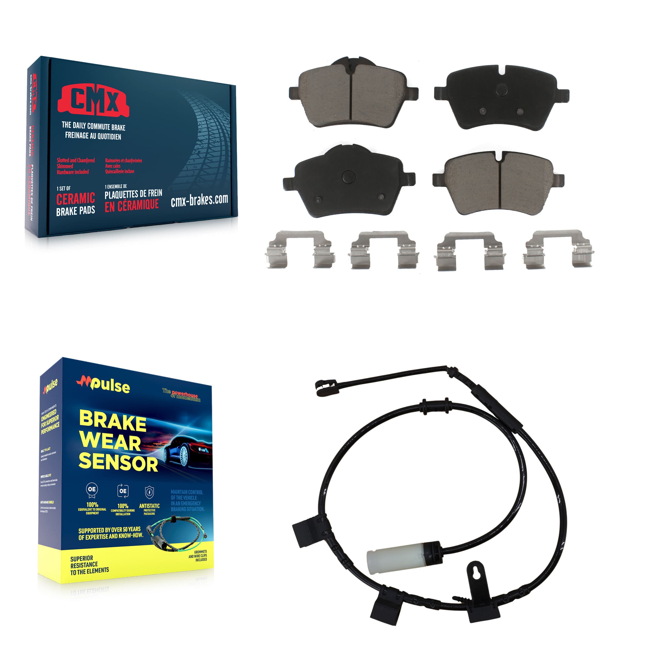 CMX - KCW-100458 - Front Disc Brake Pad Kits image 1