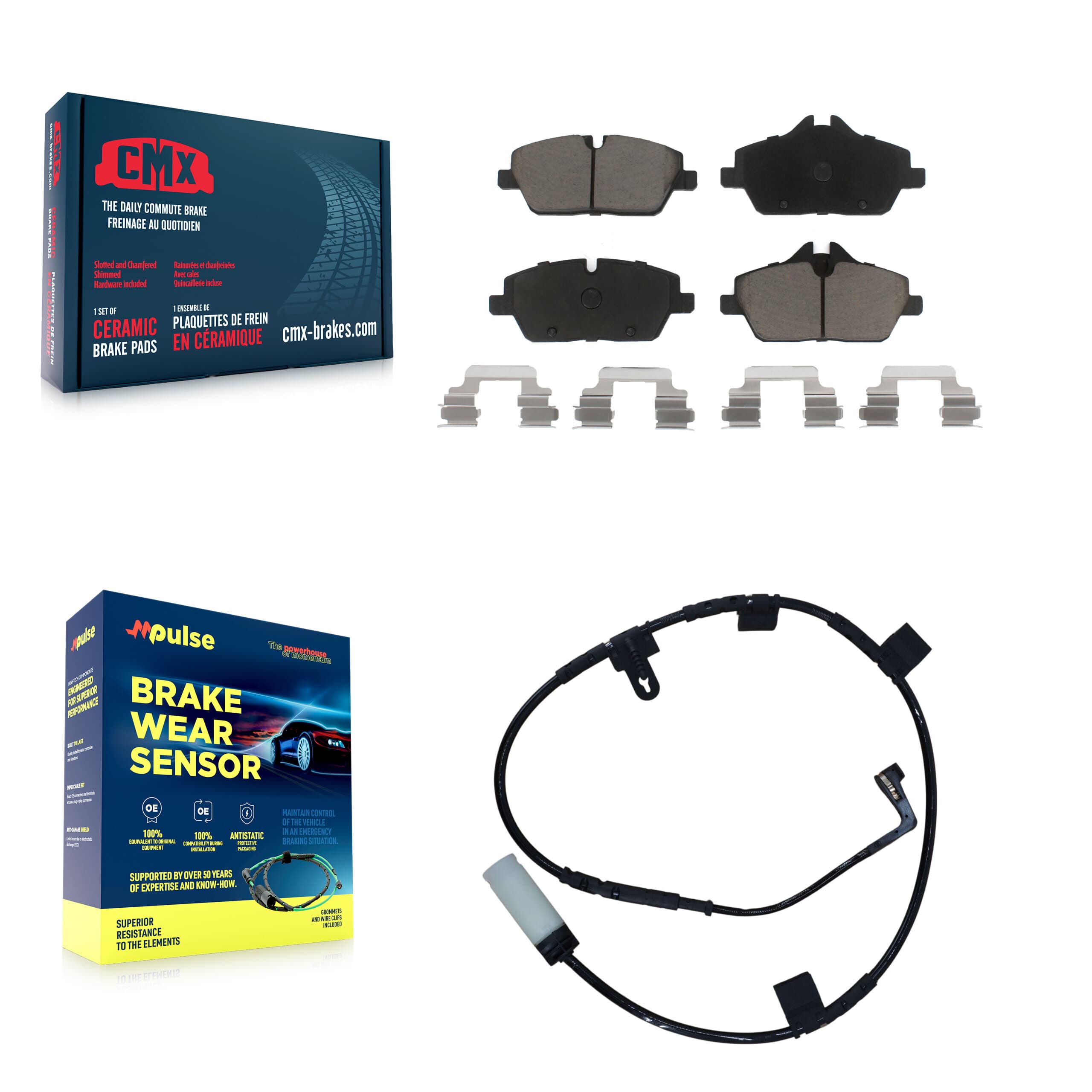 CMX - KCW-100459 - Front Disc Brake Pad Kits image 1