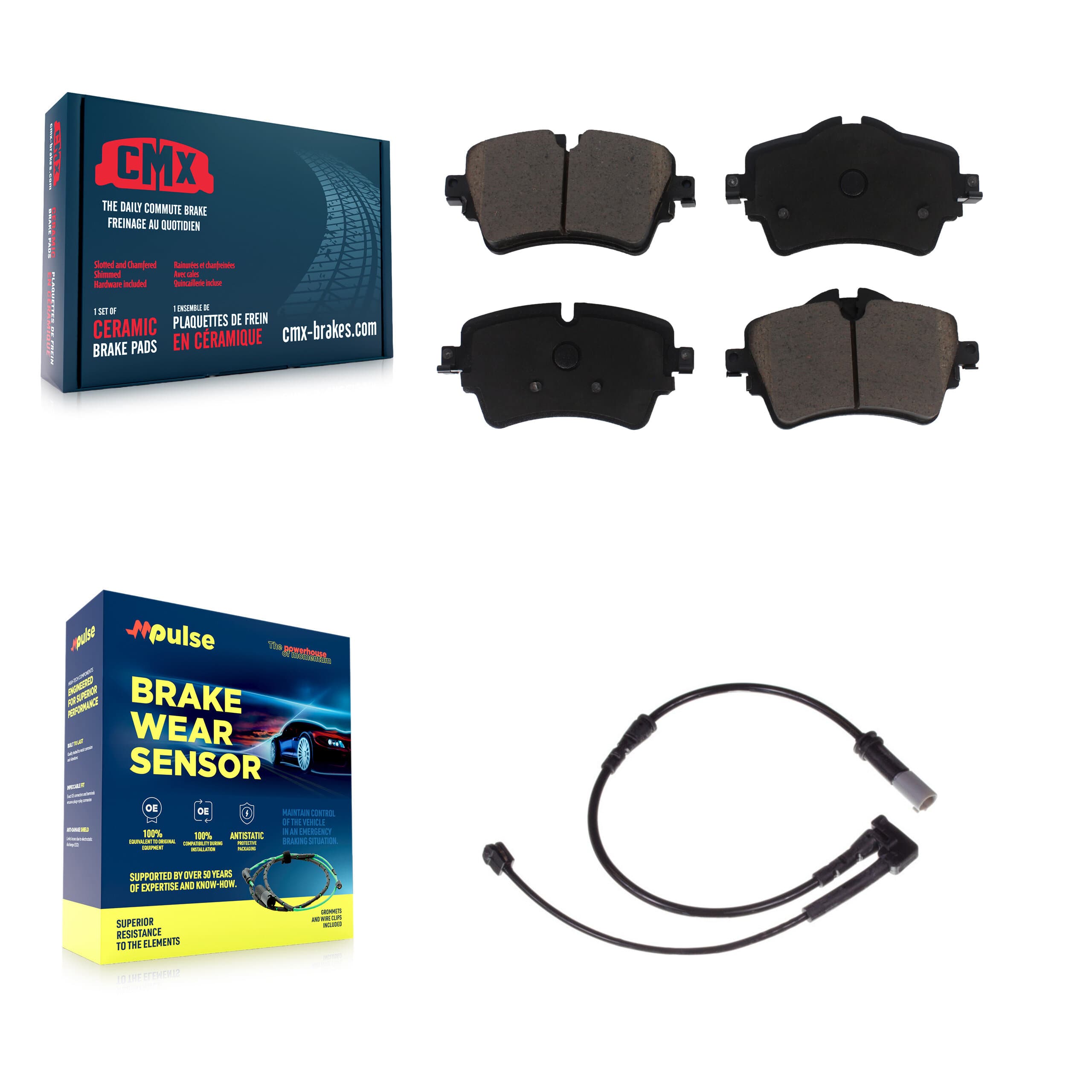 CMX - KCW-100463 - Front Disc Brake Pad Kits image 1