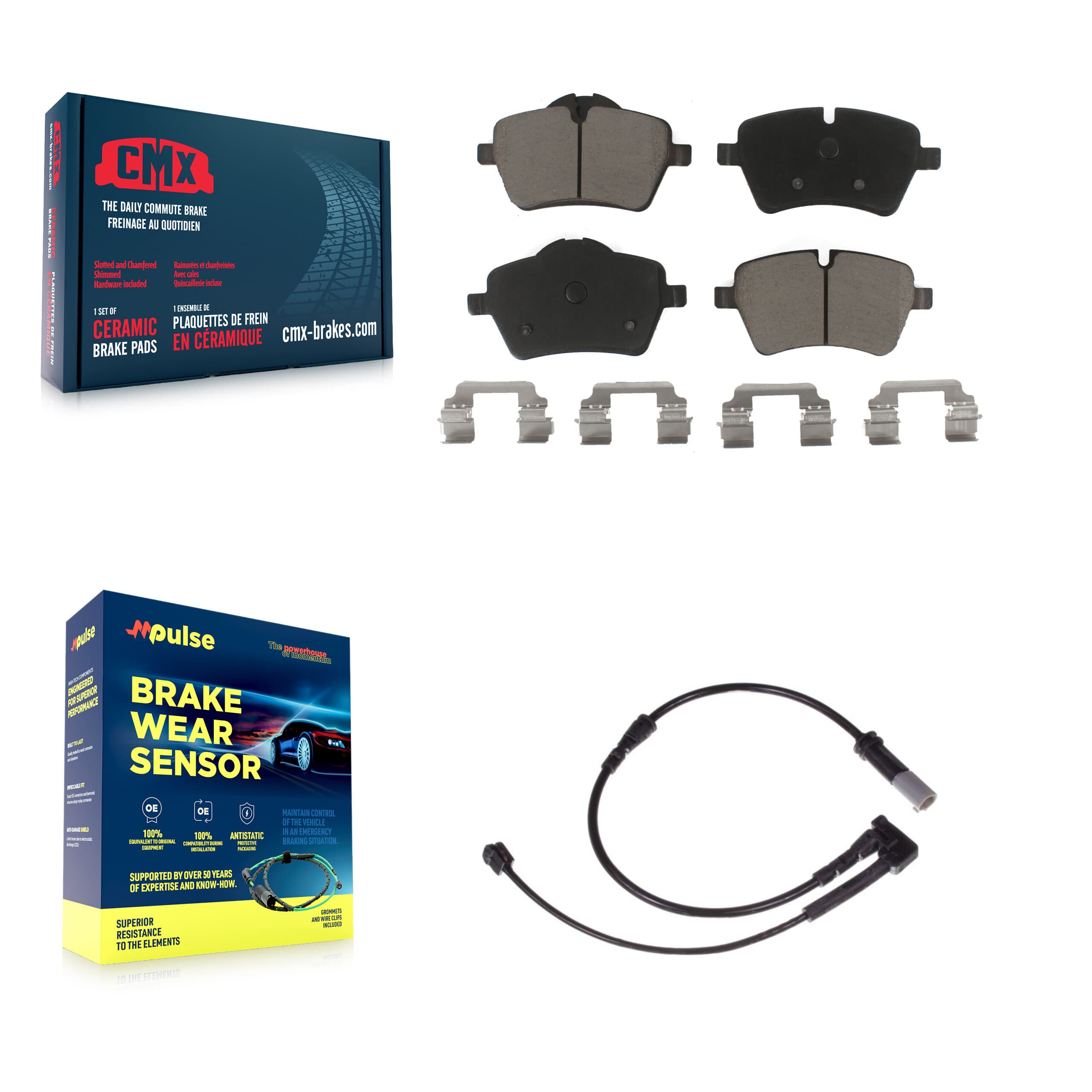 CMX - KCW-100464 - Front Disc Brake Pad Kits image 1