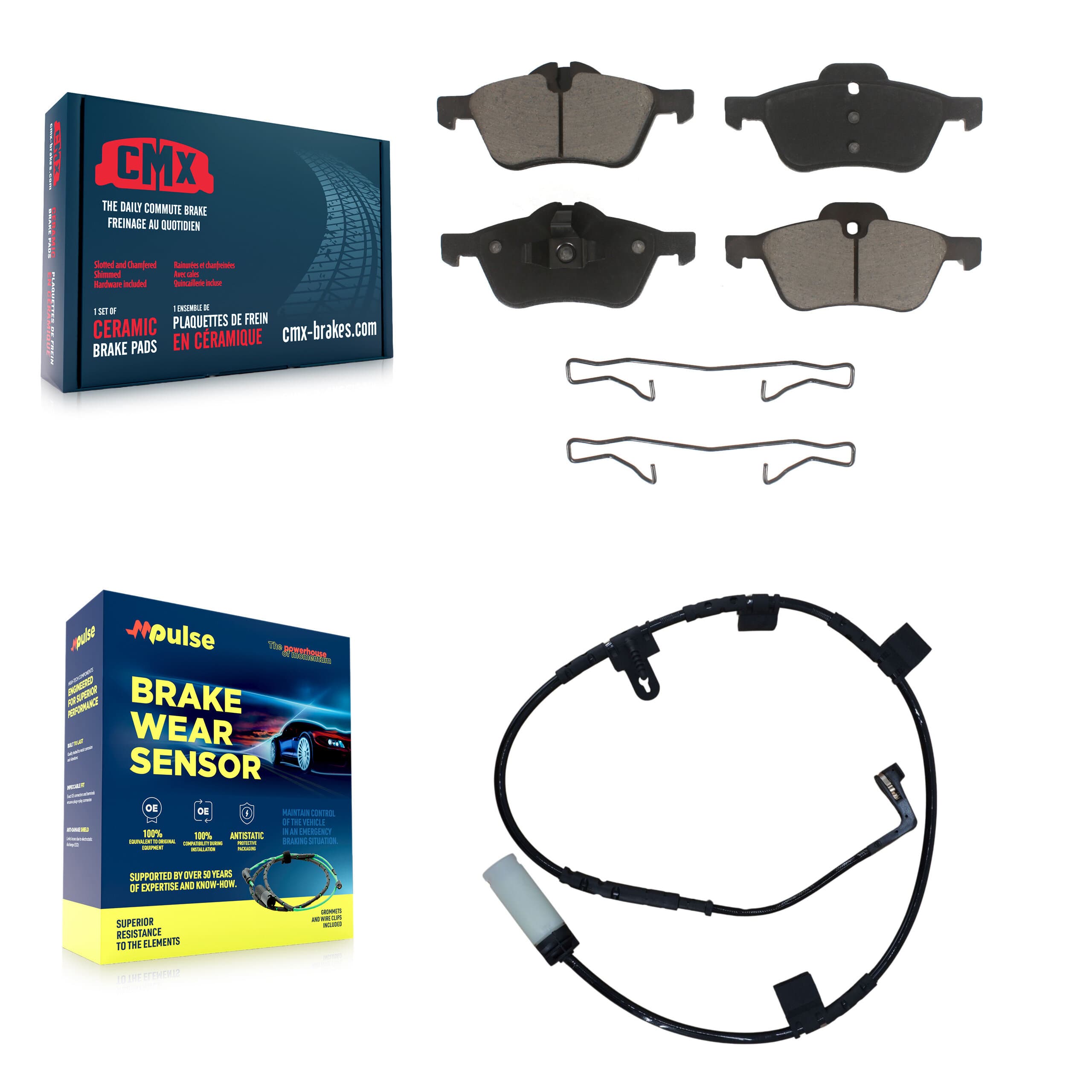CMX - KCW-100469 - Front Disc Brake Pad Kits image 1