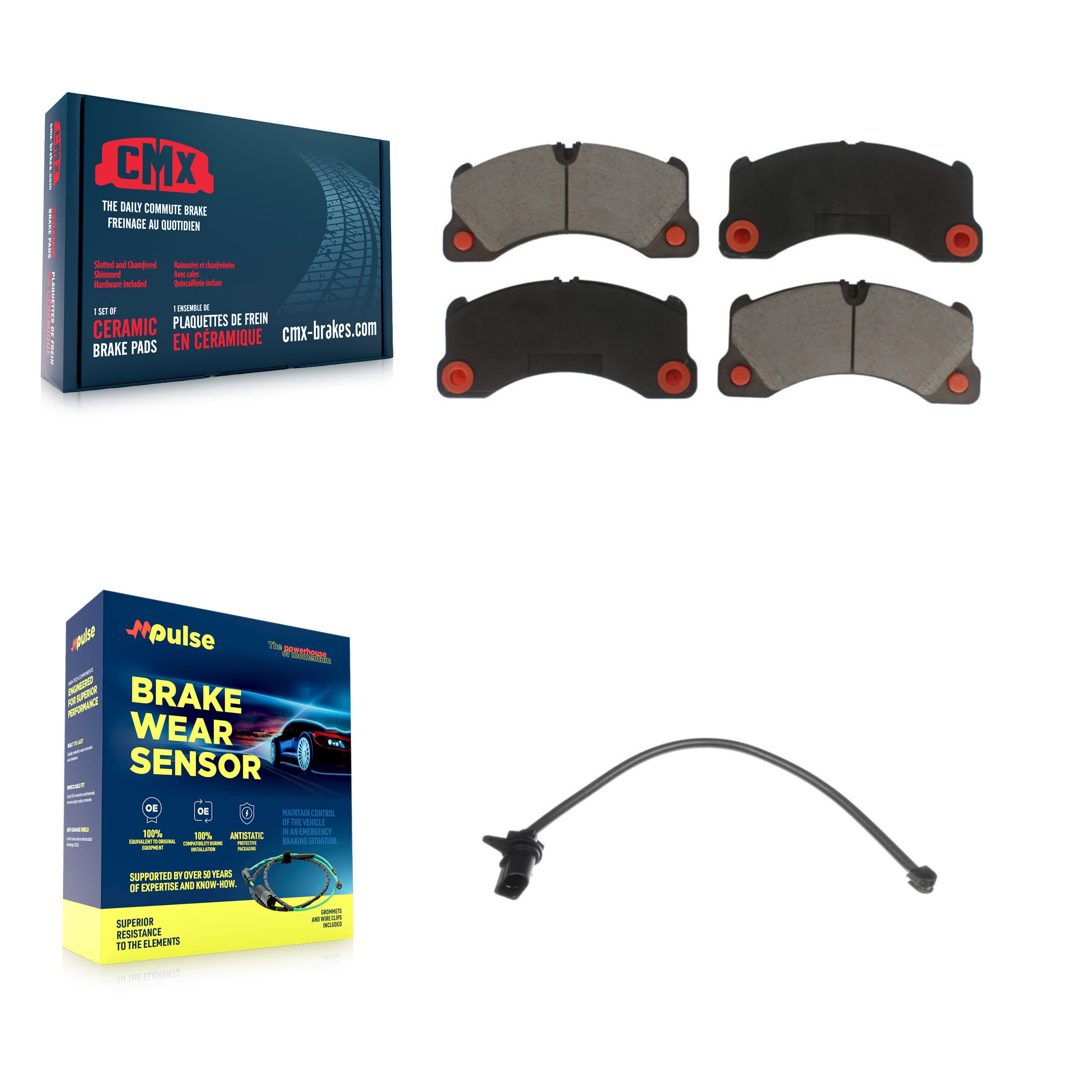 CMX - KCW-100477 - Front Disc Brake Pad Kits image 1
